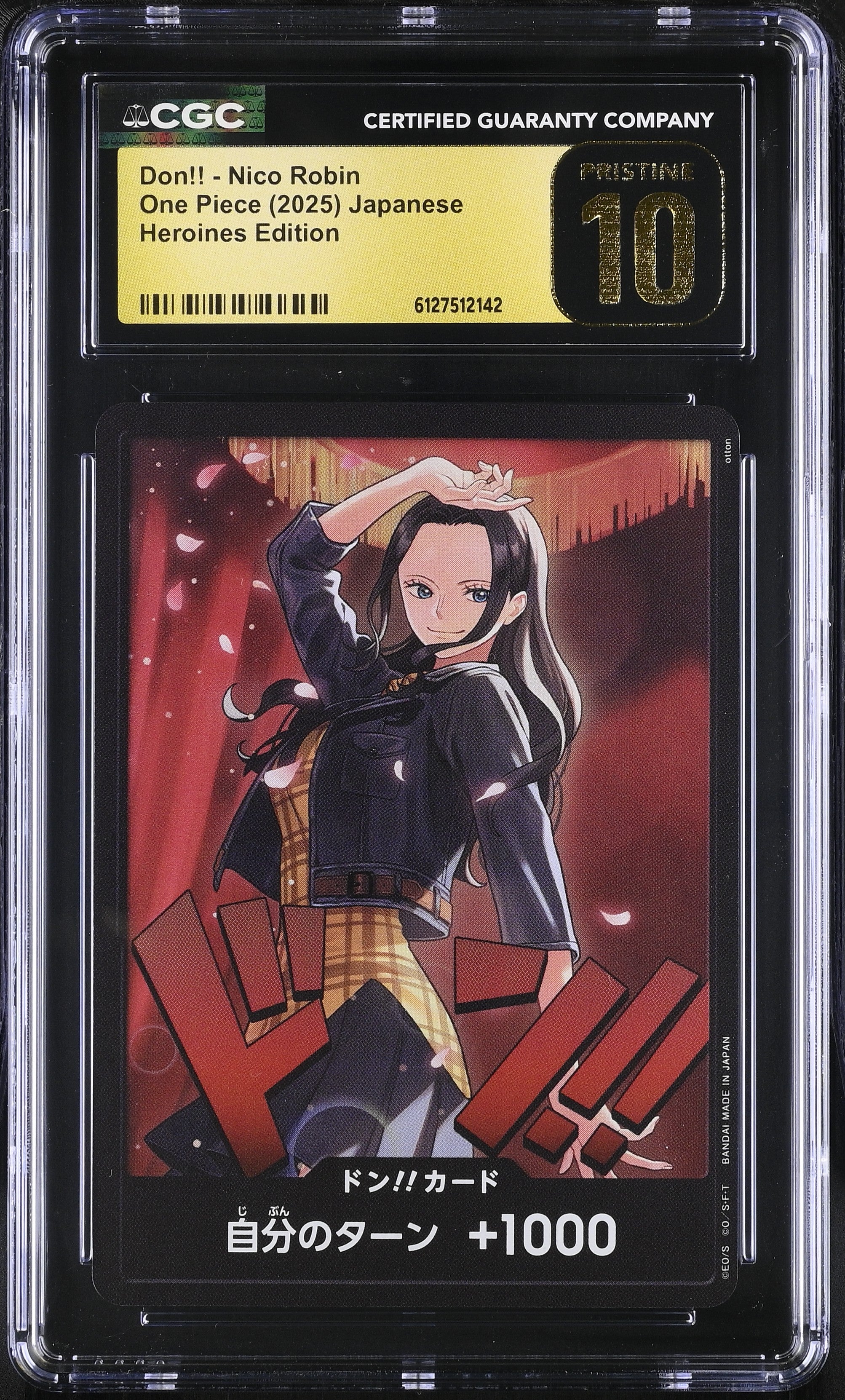 Don!! - Nico Robin CGC 10 Pristine 2025 Heroines Edition One Piece Japanese
