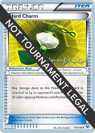 Hard Charm (Alejandro Ng-Guzman) 119/146 World Championship Decks Pokemon LP