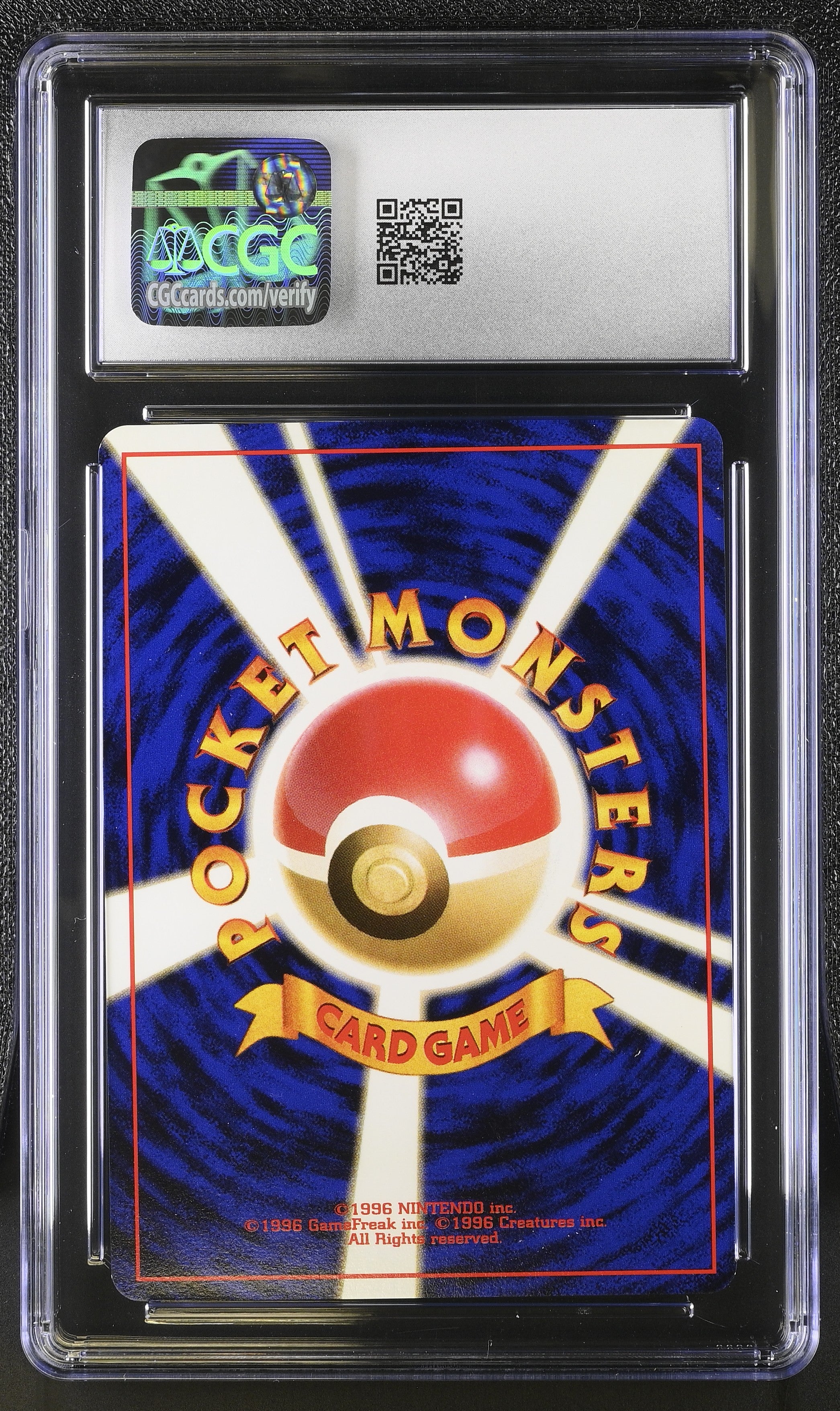 Typhlosion Holo Neo Premium File Pokemon Japanese CGC 9 Mint