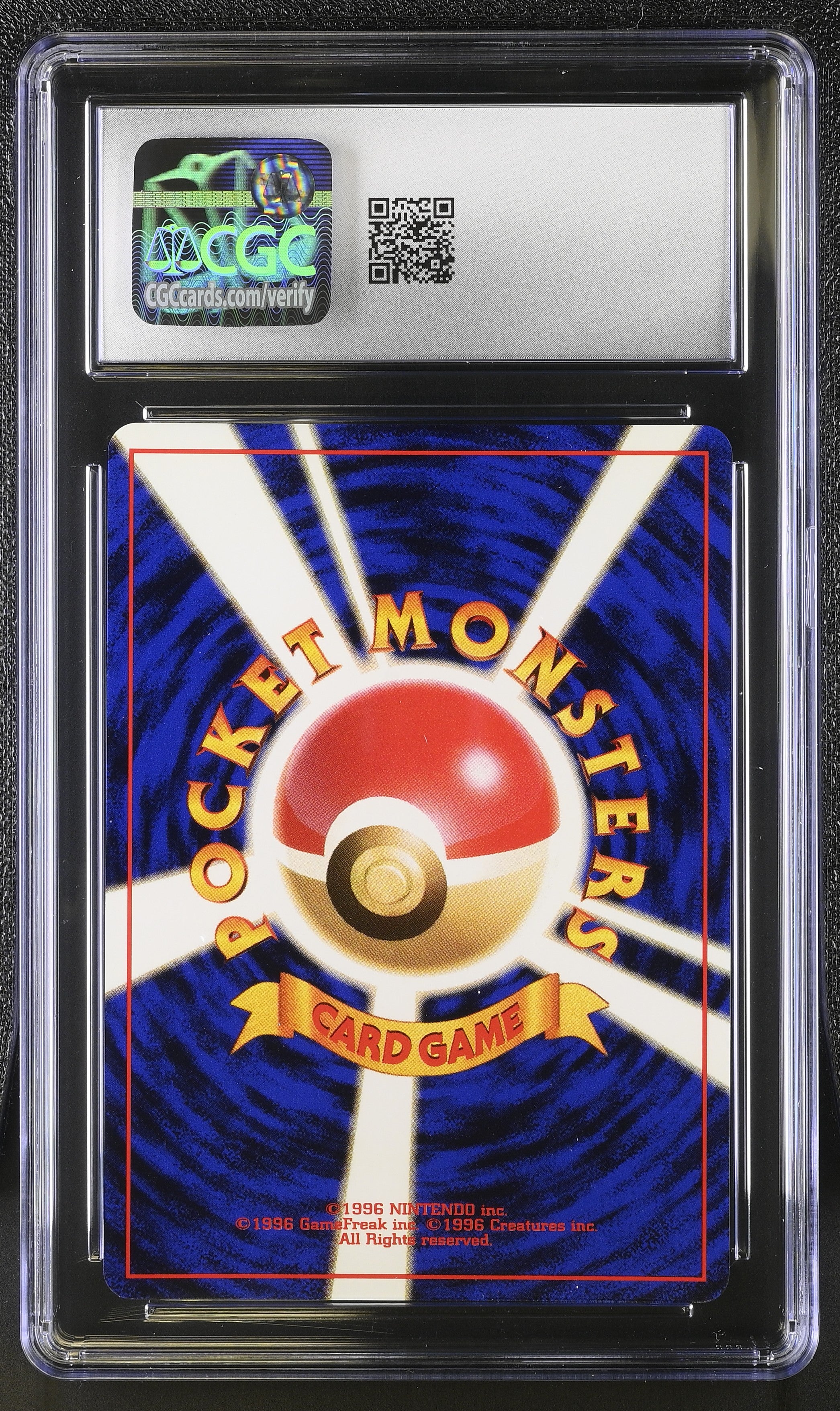 Typhlosion 1999 Holo Pokemon Japanese CGC 10 Gem Mint