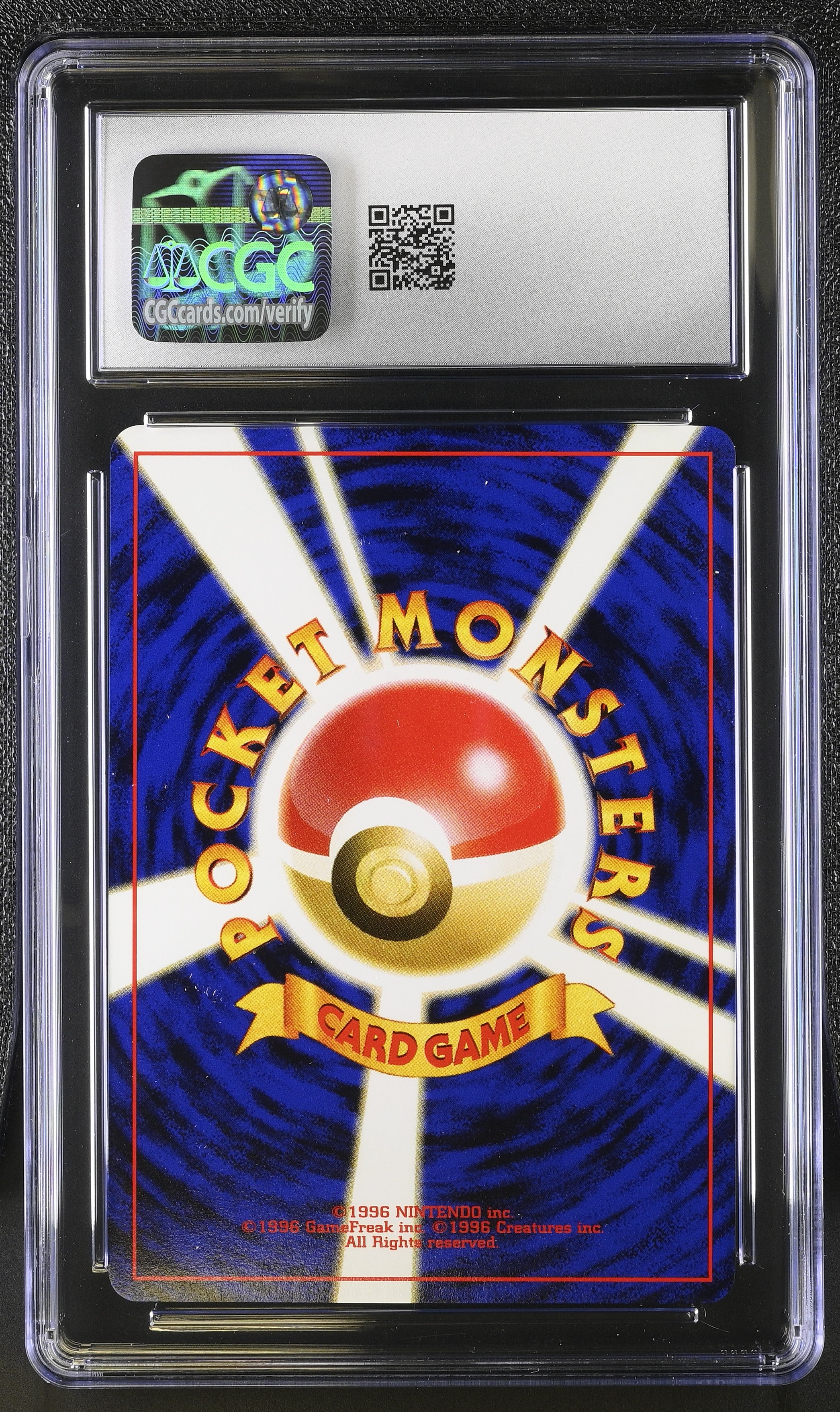 Pichu Reverse Holo Neo Premium File 2 Pokemon Japanese CGC 9 Mint