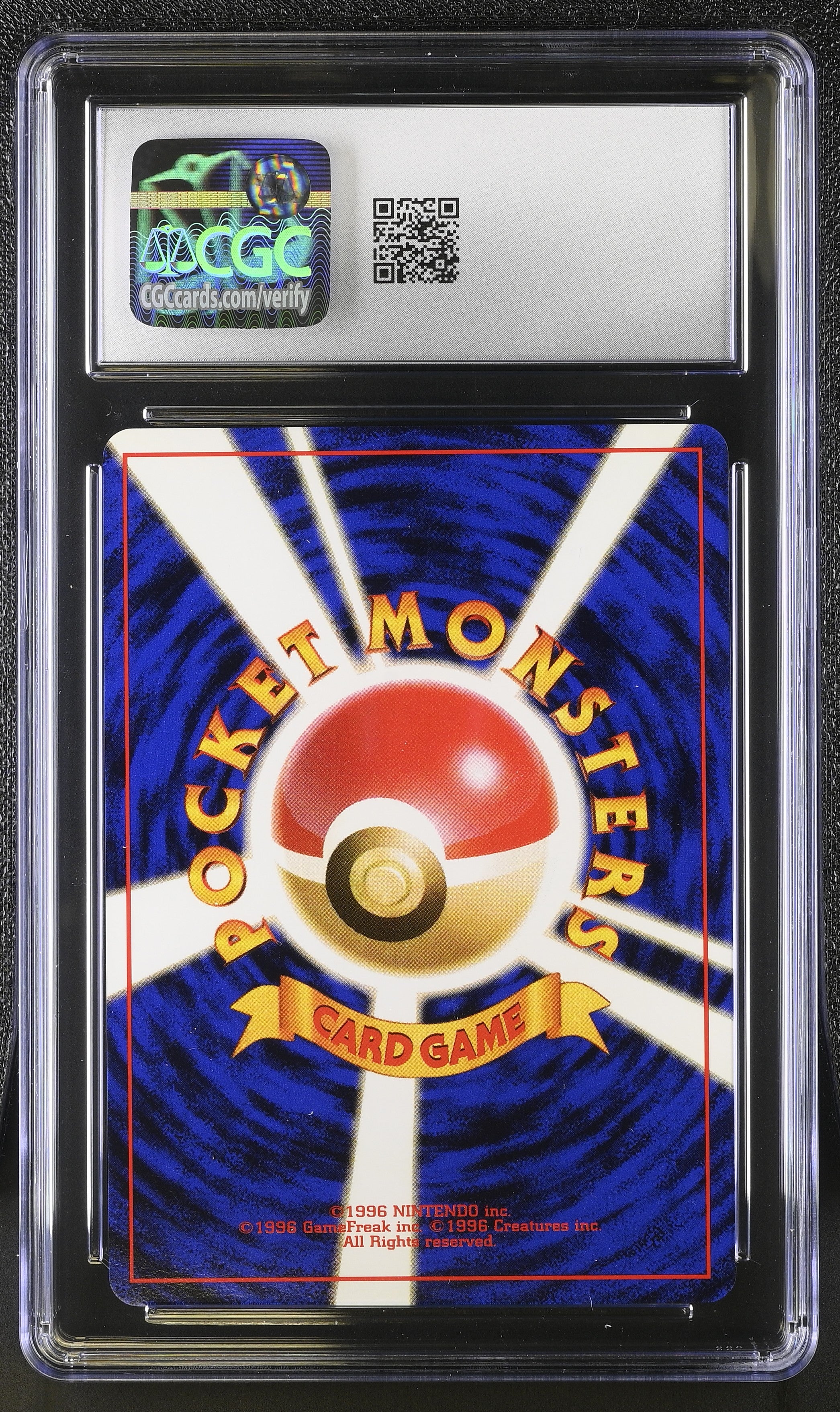 Giovanni's Machamp 1999 Holo Pokemon Japanese CGC 10 Gem Mint