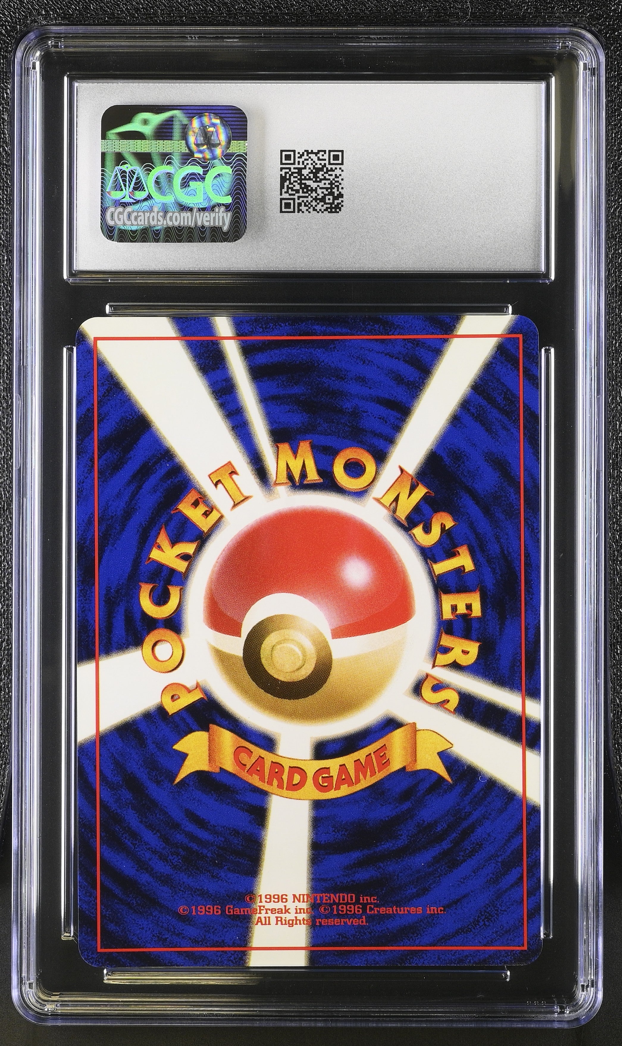 Typhlosion Neo Premium File Holo Pokemon Japanese CGC 9 Mint