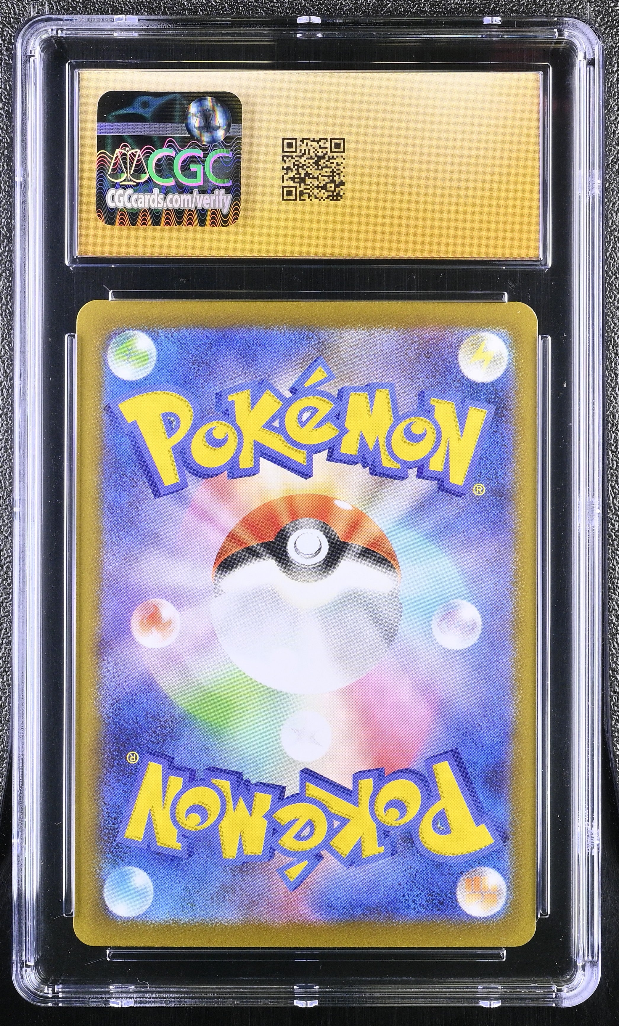 Elgyem 126/086 CGC 10 Pristine 2025 Art Rare Holo Black Bolt Pokemon Japanese