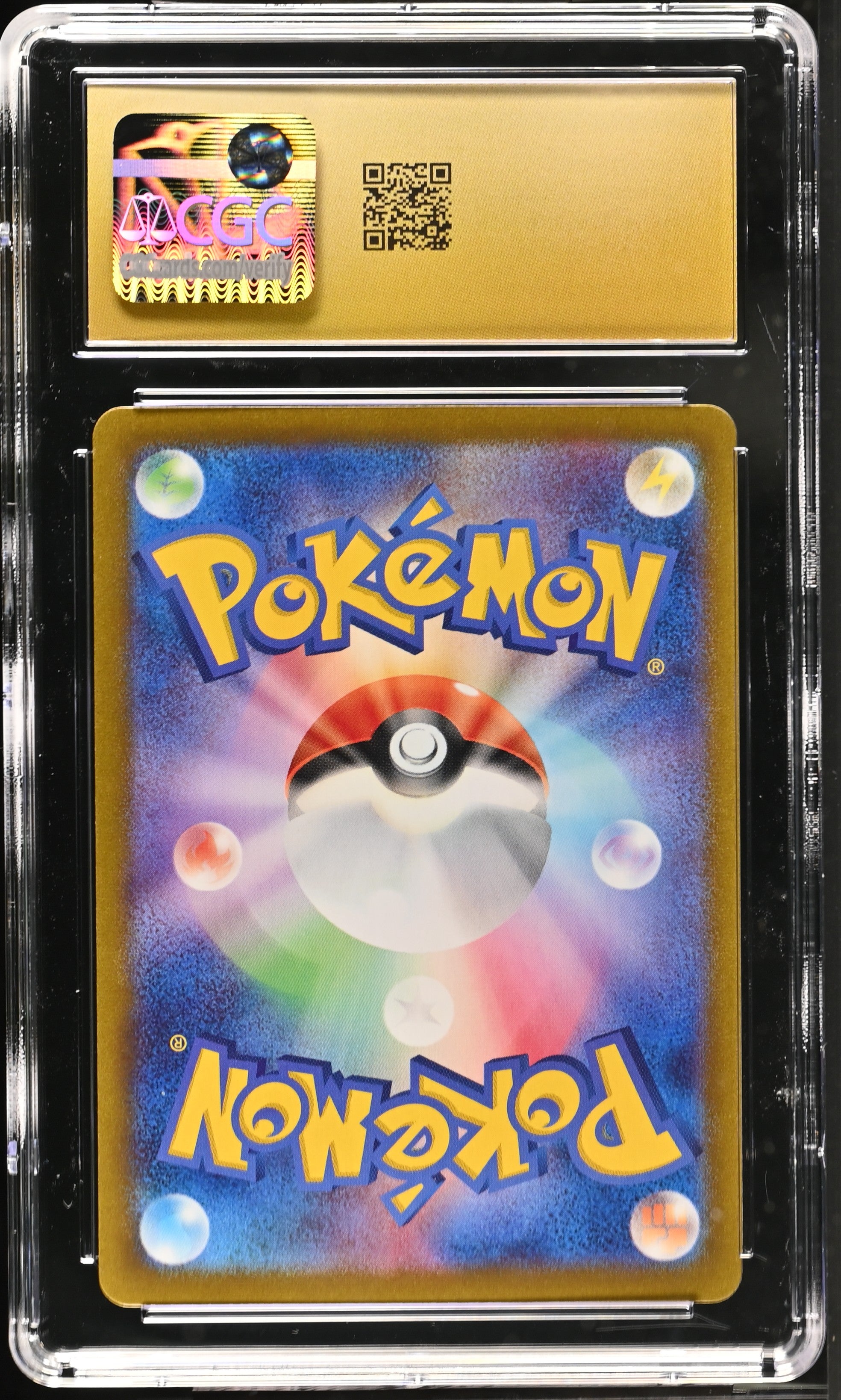 Turtonator 105/102 CGC 10 Pristine 2024 Art Rare Holo Pokemon Japanese