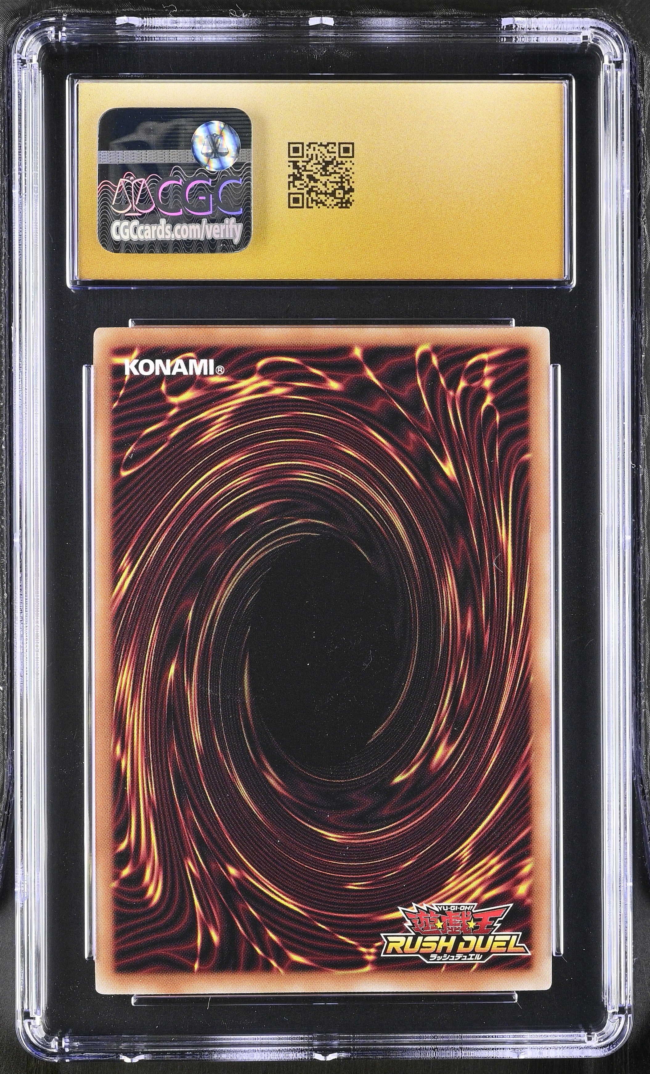 Blaze Fiend Overlord Luciless HC01-JP036 CGC 10 Pristine 2023 Yugioh! Rush Duel Japanese