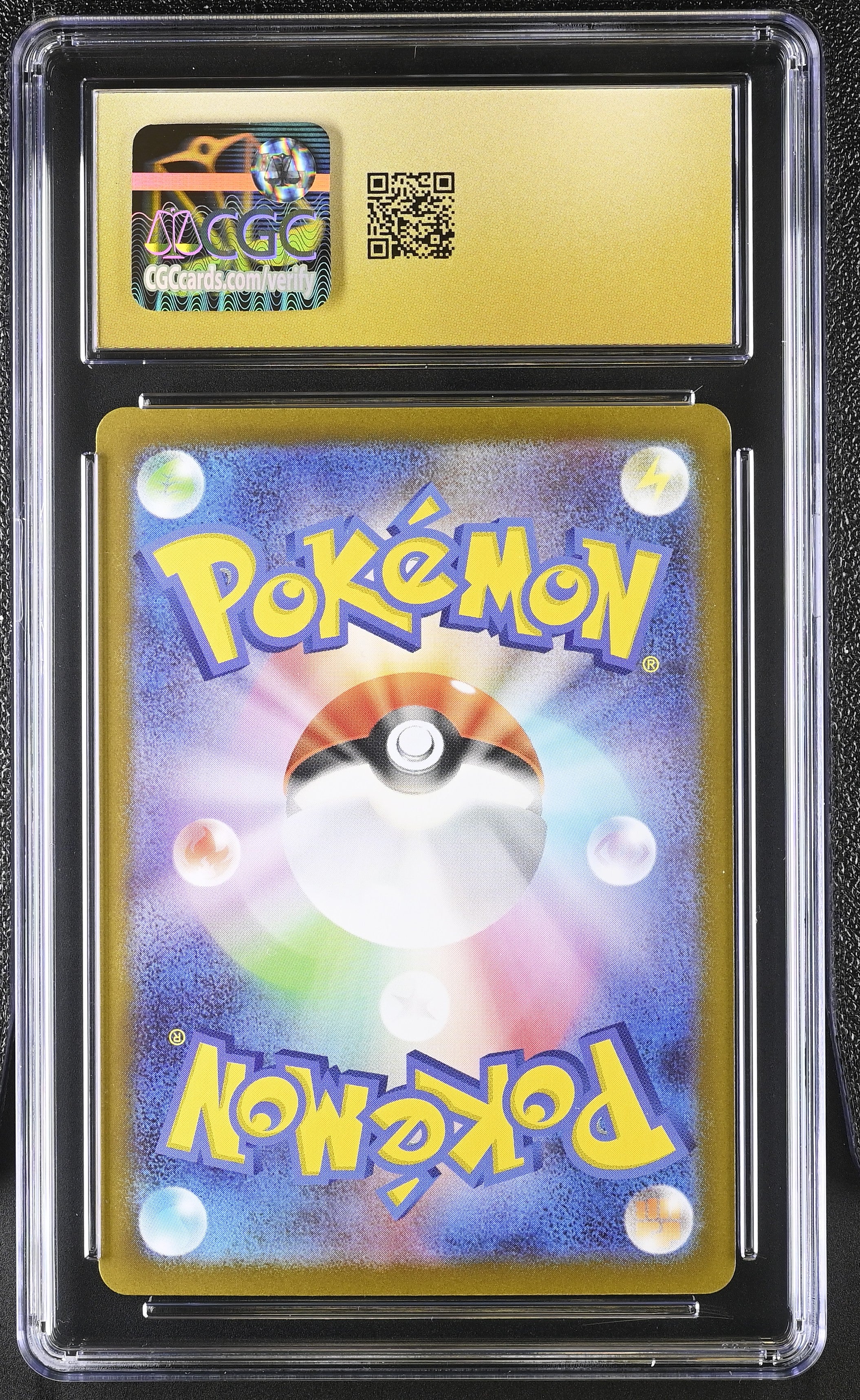 Thundurus 120/086 CGC 10 Pristine 2025 Art Rare Holo Black Bolt Pokemon Japanese
