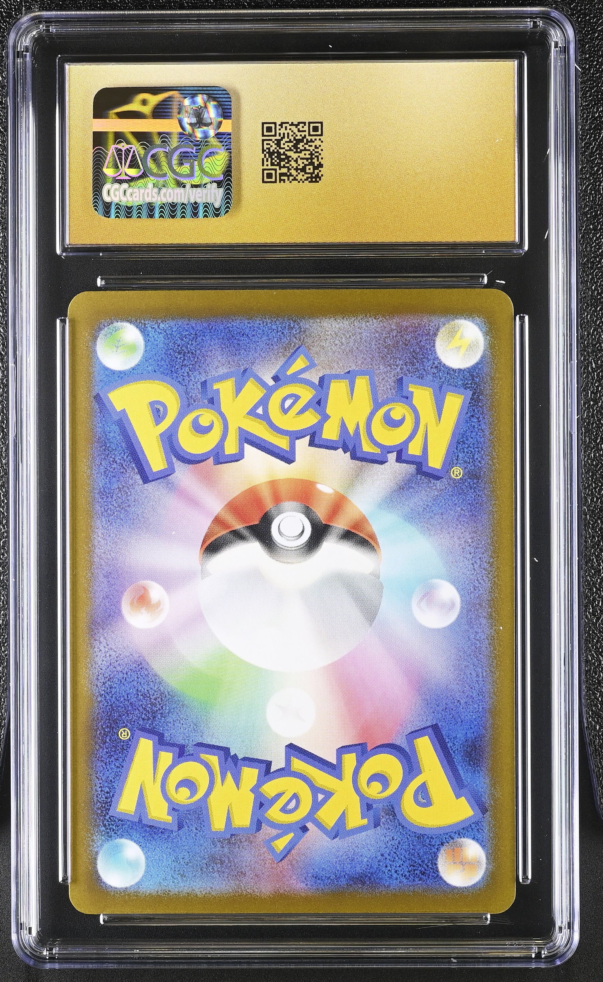 Maractus 093/086 CGC 10 Pristine 2025 Art Rare Holo Black Bolt Pokemon Japanese