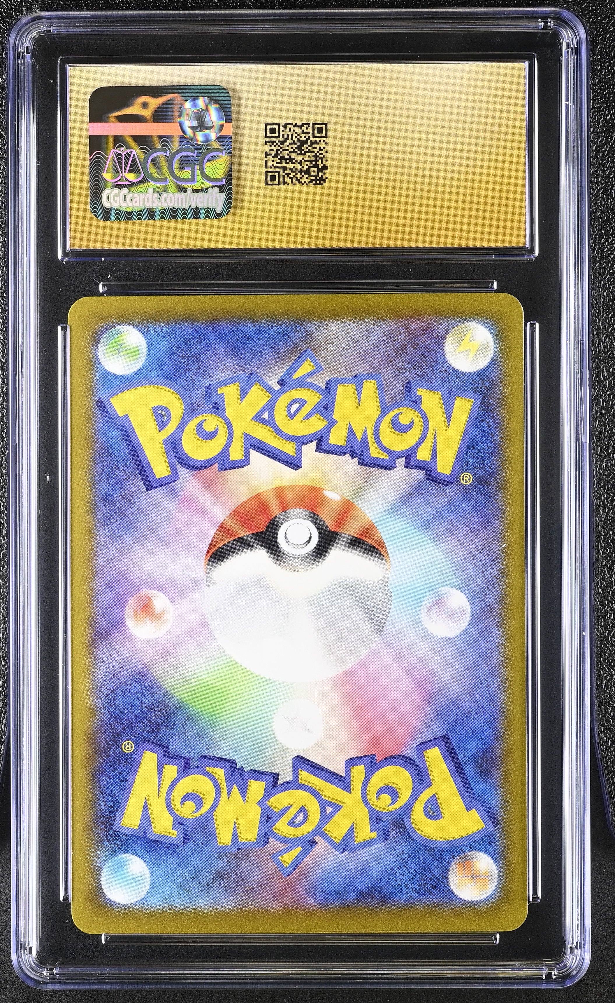 Palafin 111/108 CGC 10 Pristine 2023 Art Rare Holo Ruler Of The Black Flame Pokemon Japanese