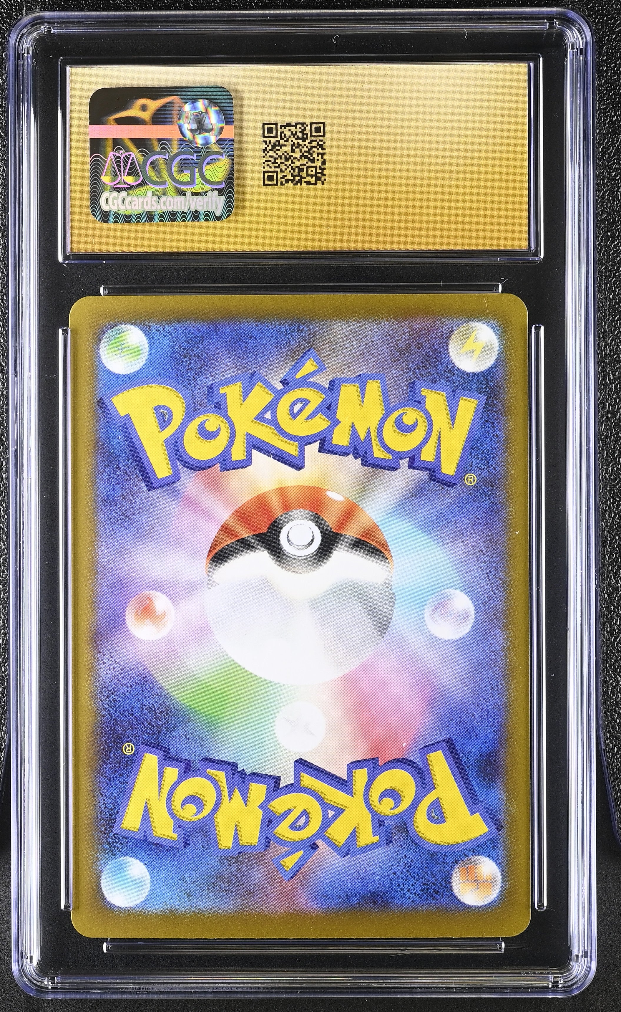Krokorok 142/086 CGC 10 Pristine 2025 Art Rare Holo Black Bolt Pokemon Japanese