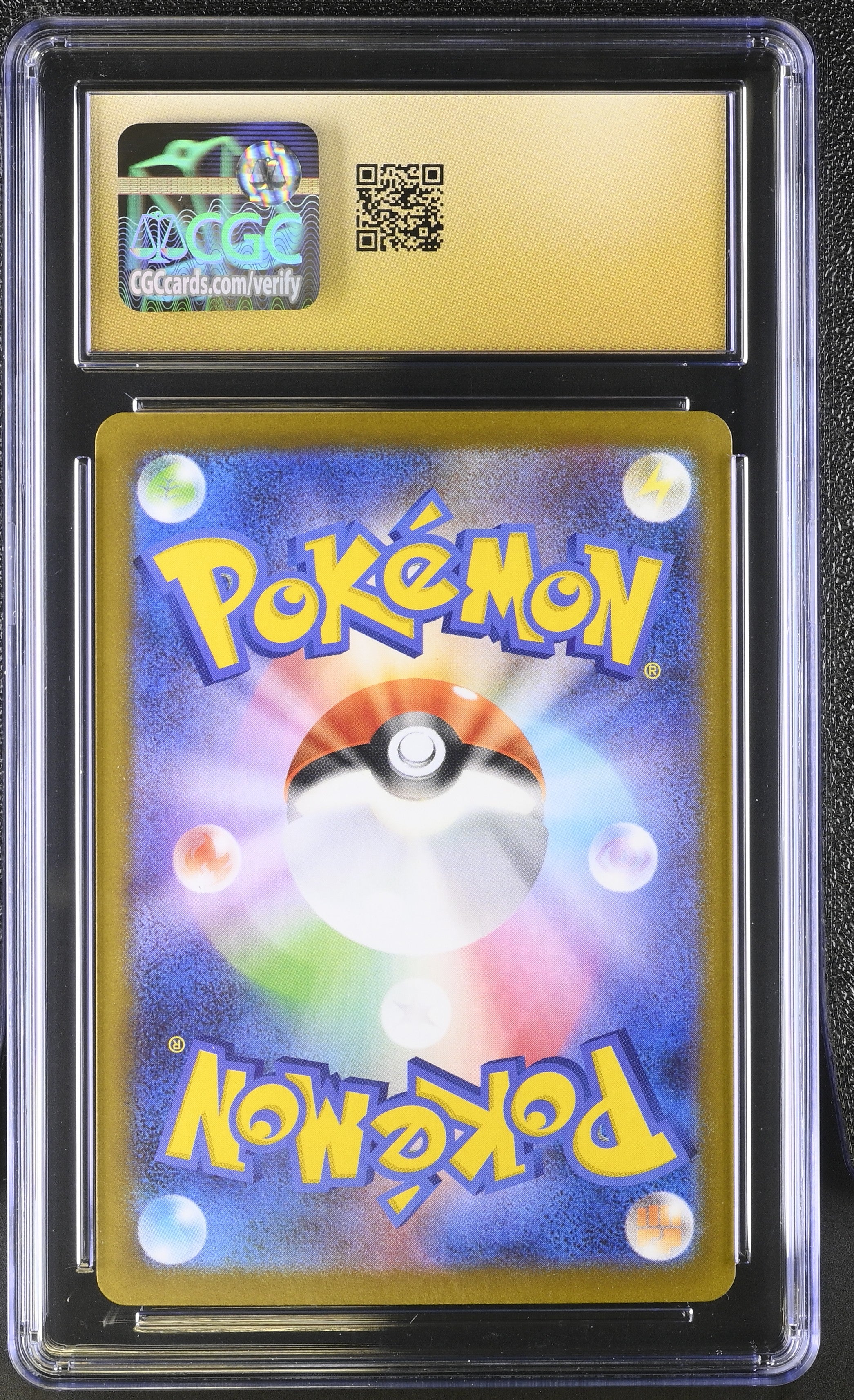 Panpour 105/086 CGC 10 Pristine 2025 Art Rare Holo Black Bolt Pokemon Japanese