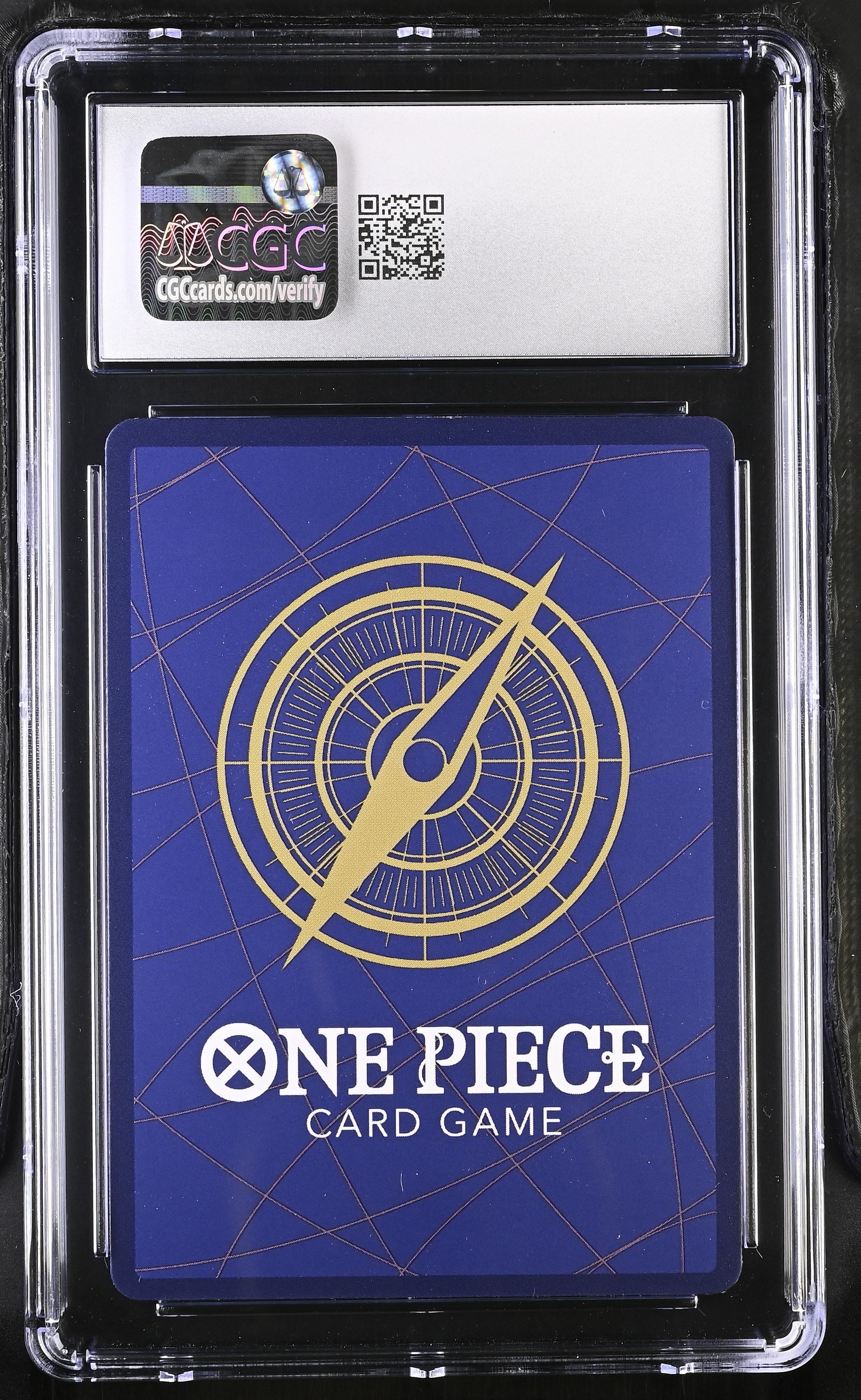 Monkey D. Luffy OP07-109 CGC 9 Mint 2024 TR Treasure Rare One Piece English