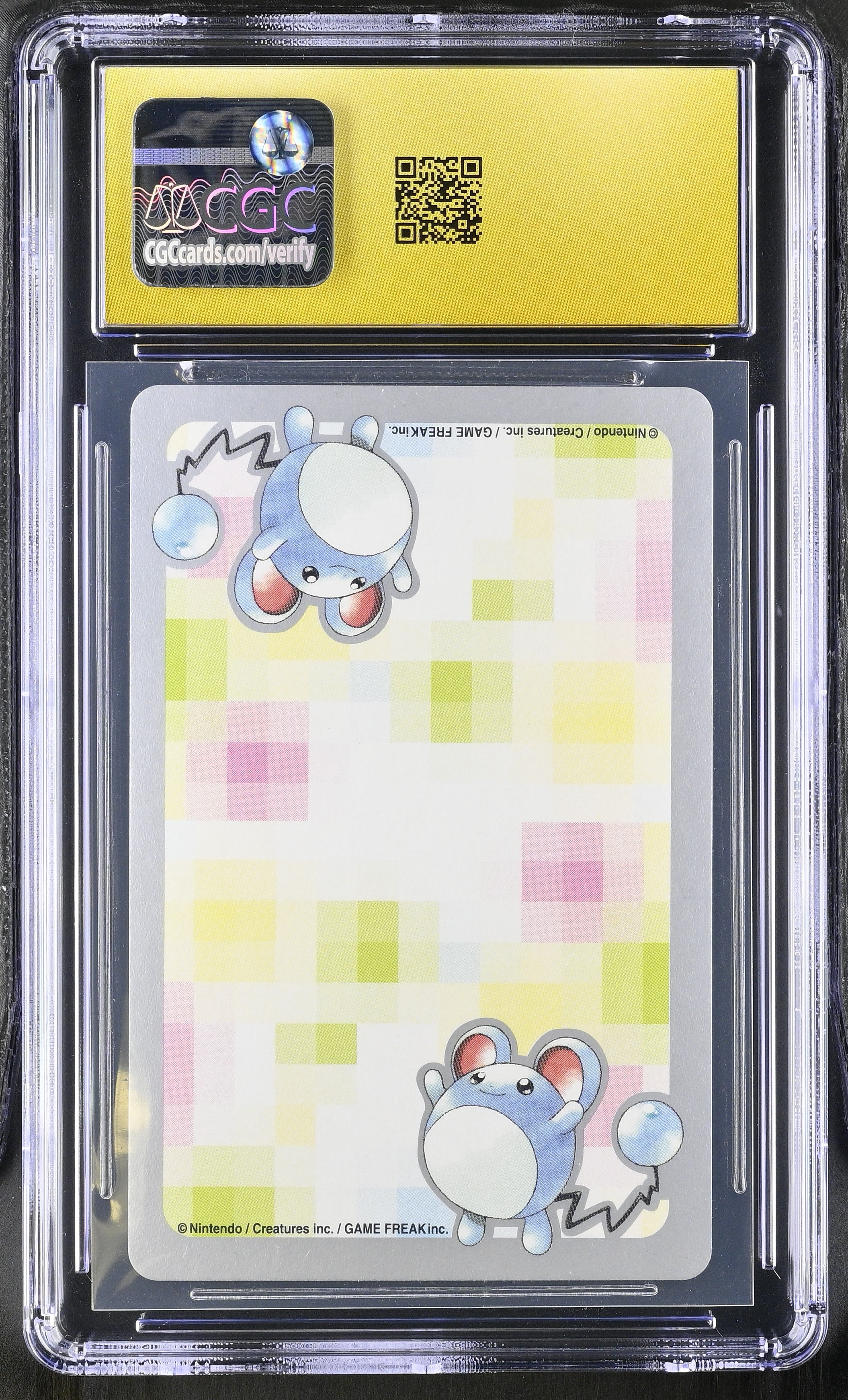 Teddiursa J CGC 10 Pristine 2000 Silver Deck Part 2 Pokemon Poker Card Japanese