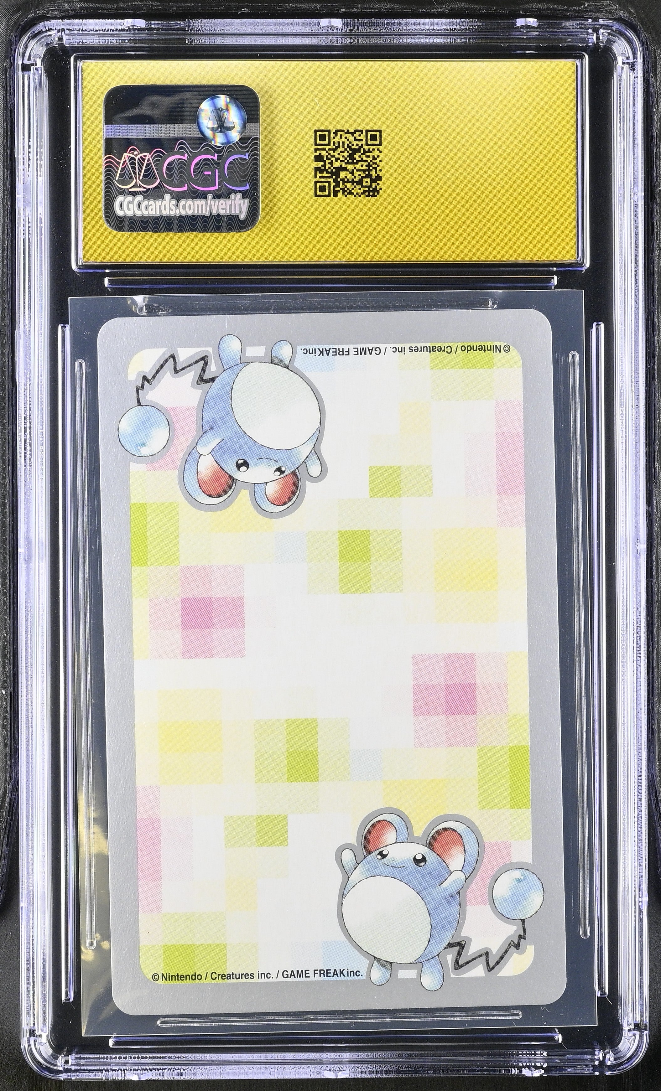 Meganium 10 CGC 10 Pristine 2000 Silver Deck Part 2 Pokemon Poker Card Japanese