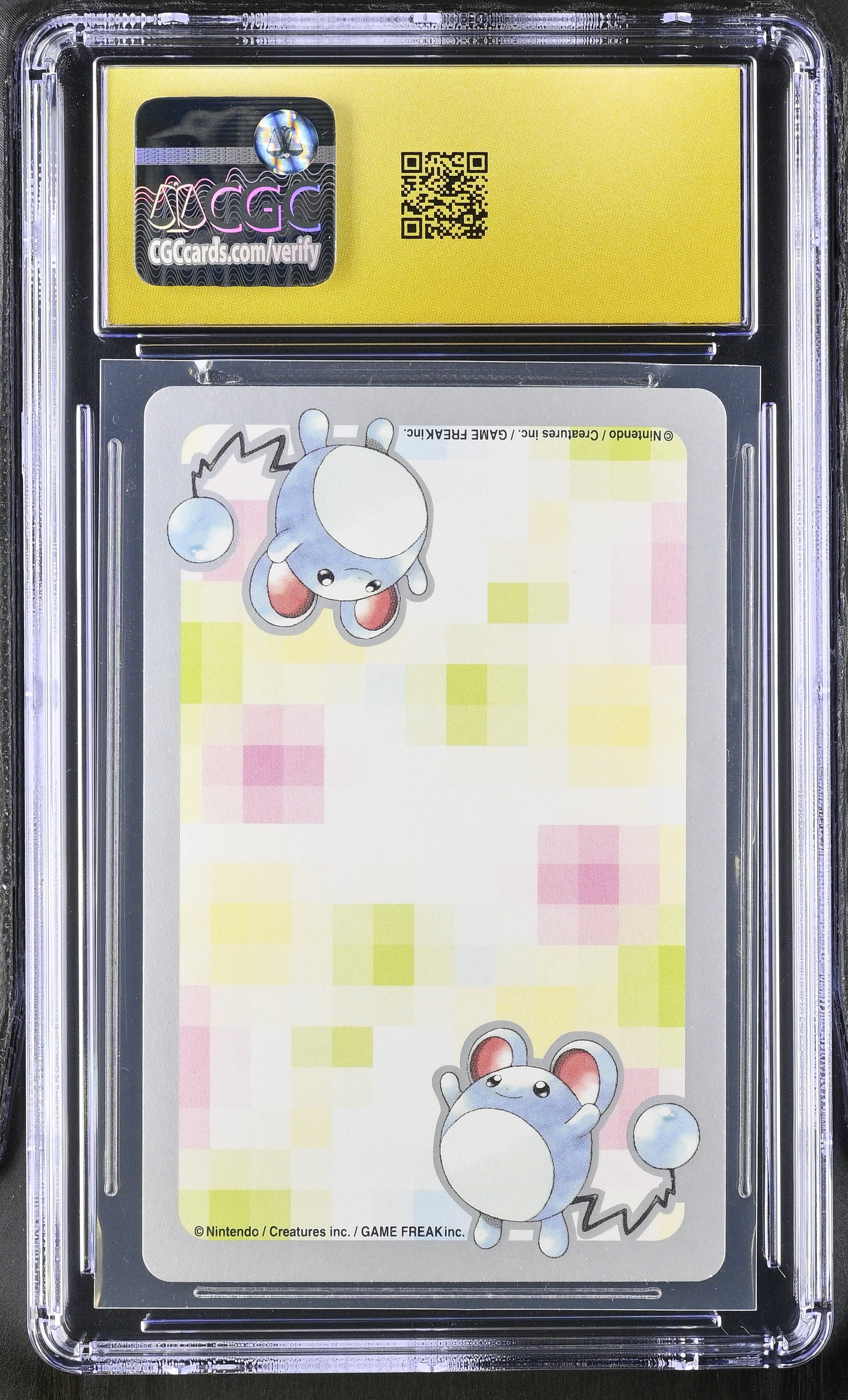 Natu 6 CGC 10 Pristine 2000 Silver Deck Part 2 Pokemon Poker Card Japanese