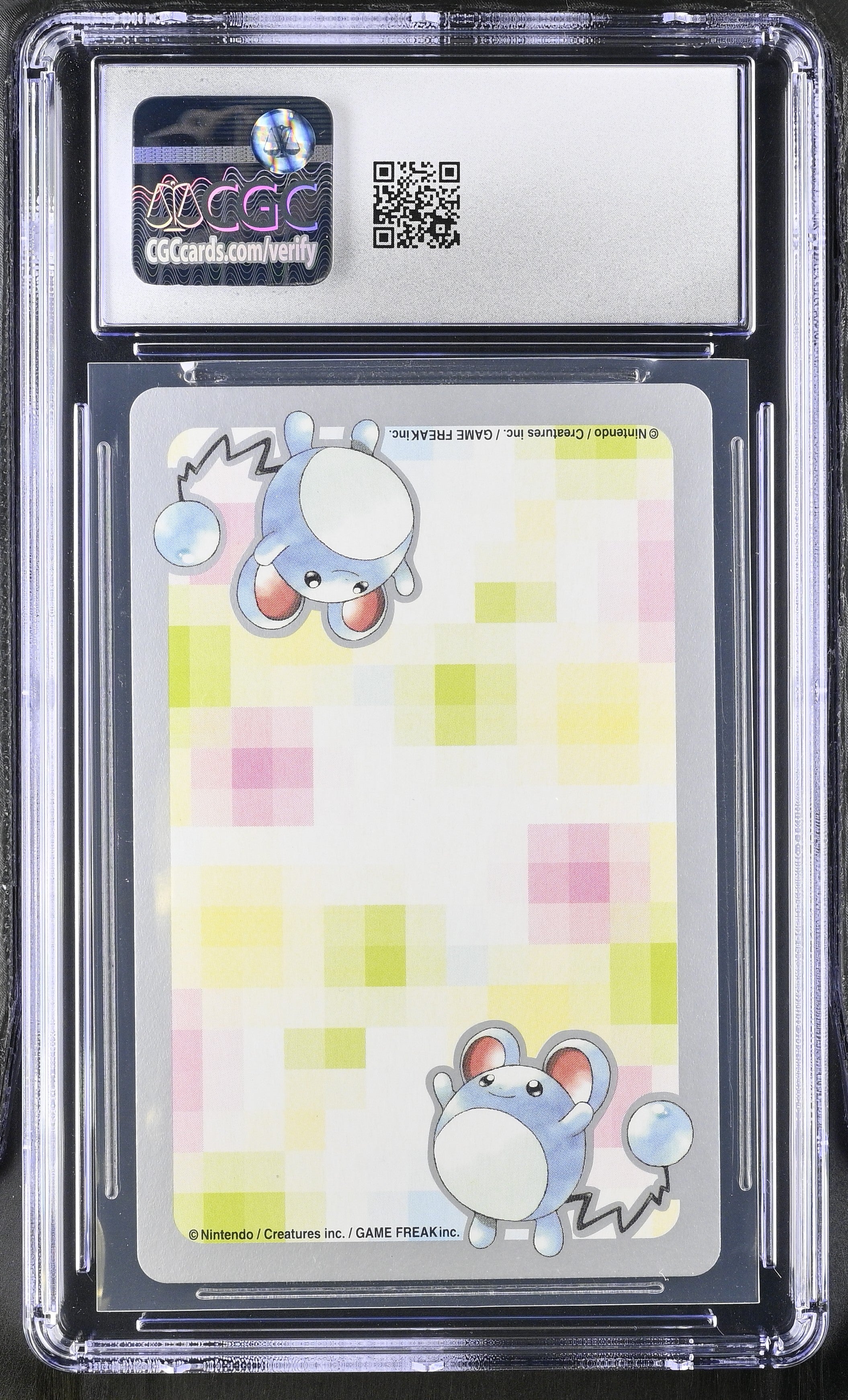 Remoraid 4 CGC 9 Mint 2000 Silver Deck Part 2 Pokemon Poker Card Japanese