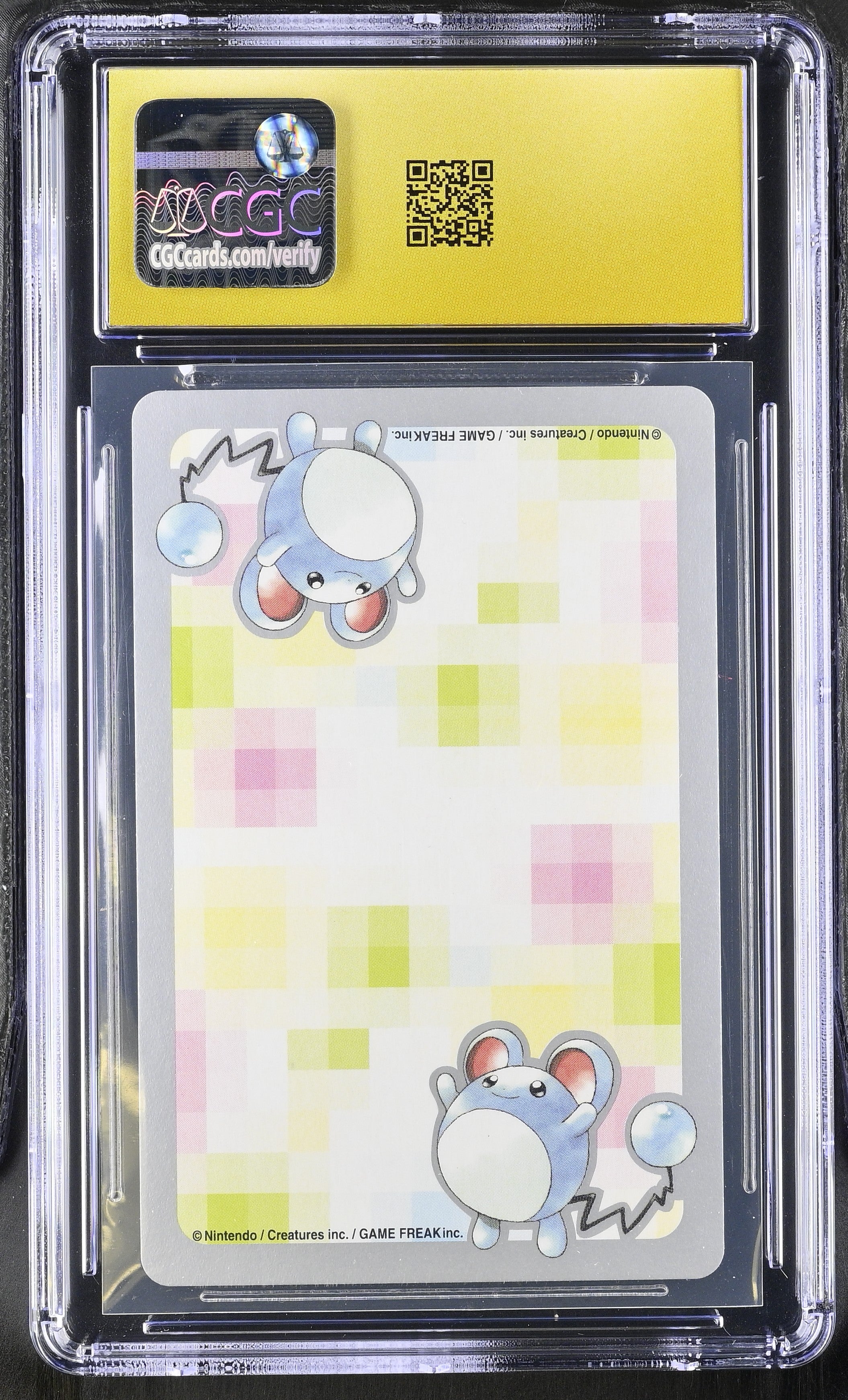 Misdreavus 5 CGC 10 Pristine 2000 Silver Deck Part 2 Pokemon Poker Card Japanese