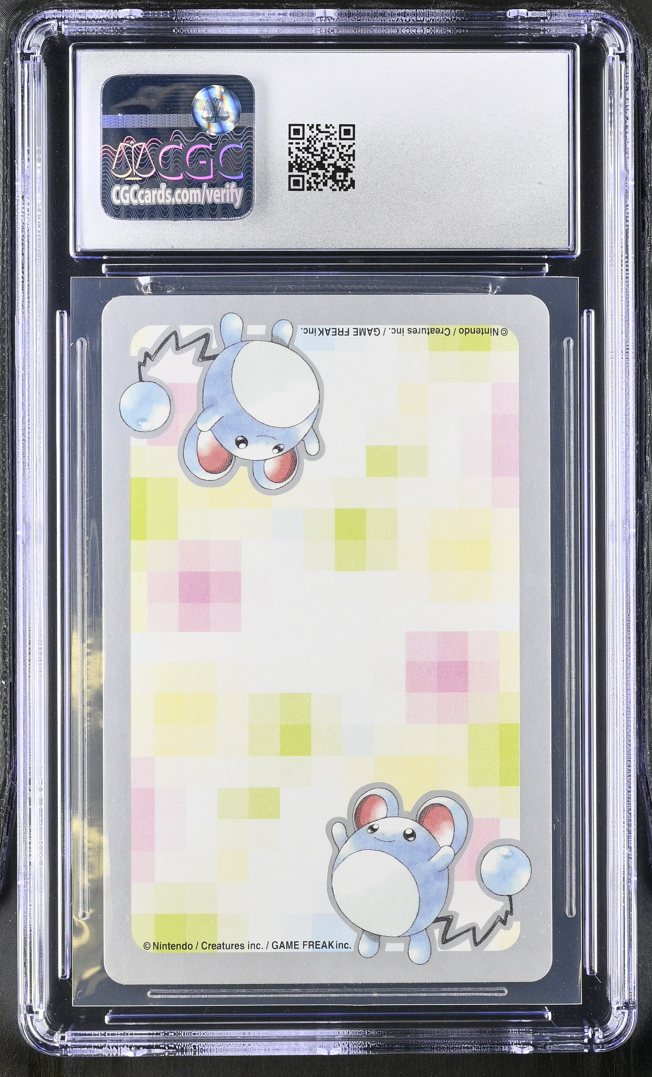 Corsola 2 CGC 9 Mint 2000 Silver Deck Part 2 Pokemon Poker Card Japanese