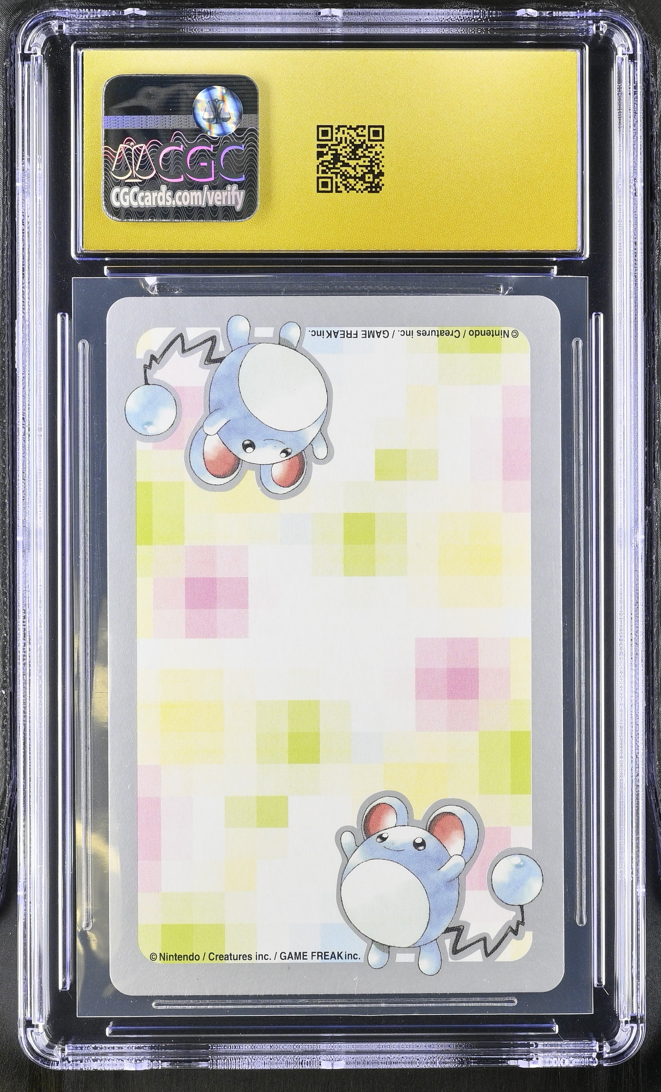 Lugia Q CGC 10 Pristine 2000 Silver Deck Part 2 Pokemon Poker Card Japanese
