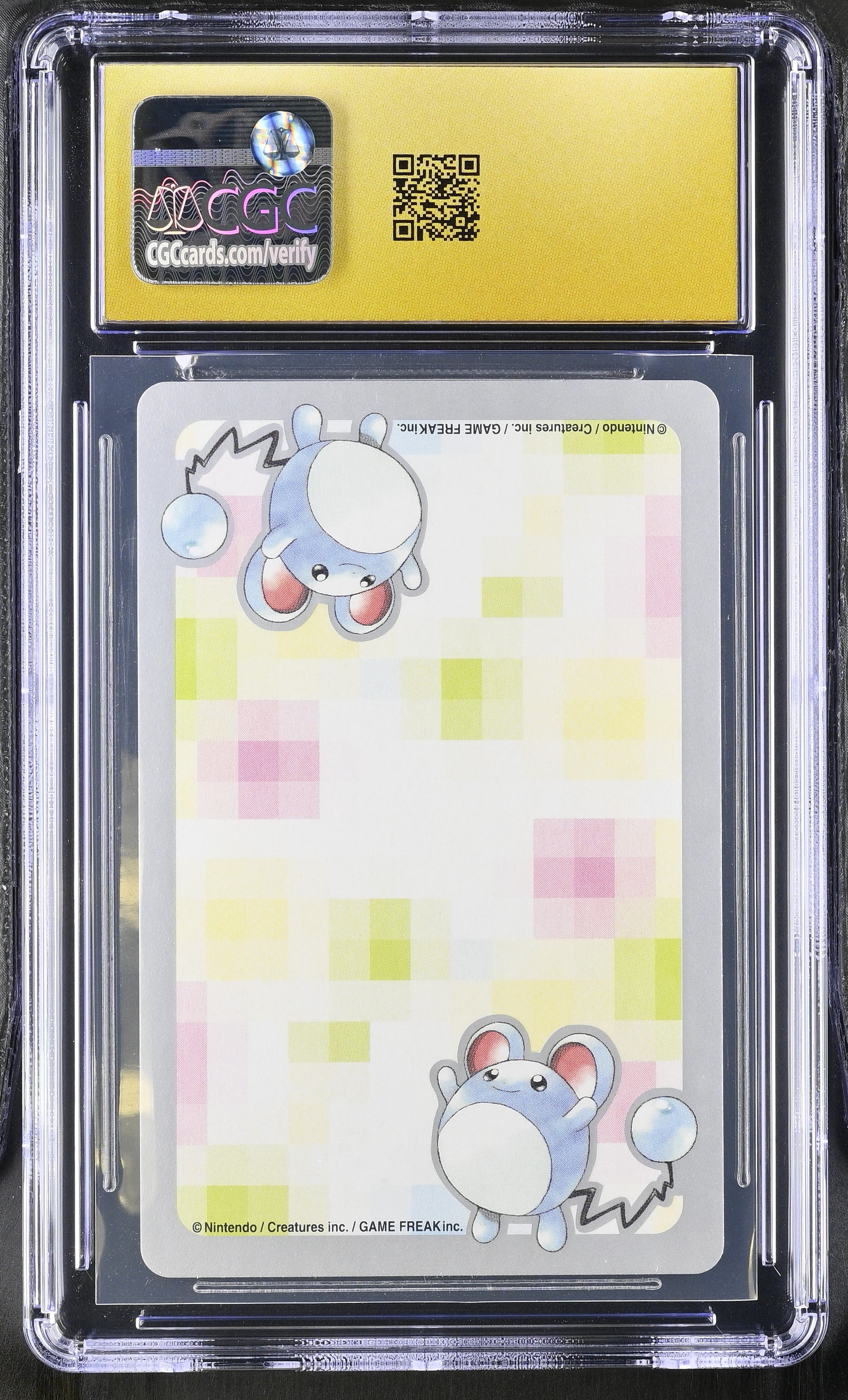 Mareep 8 CGC 10 Pristine 2000 Silver Deck Part 2 Pokemon Poker Card Japanese