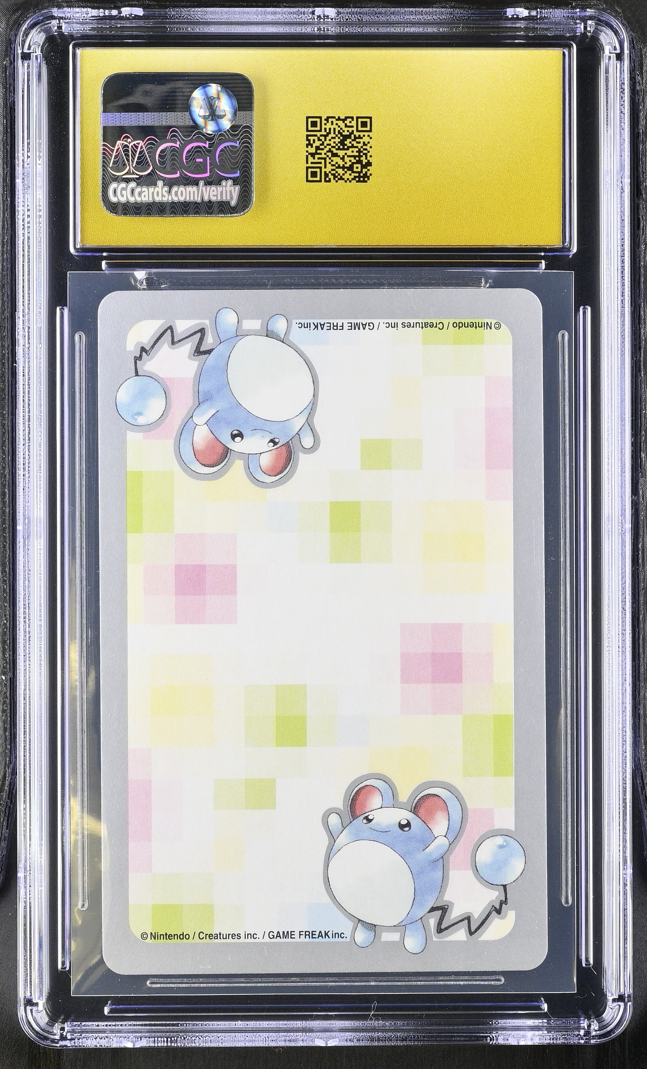 Houndour 4 CGC 10 Pristine 2000 Silver Deck Part 2 Pokemon Poker Card Japanese