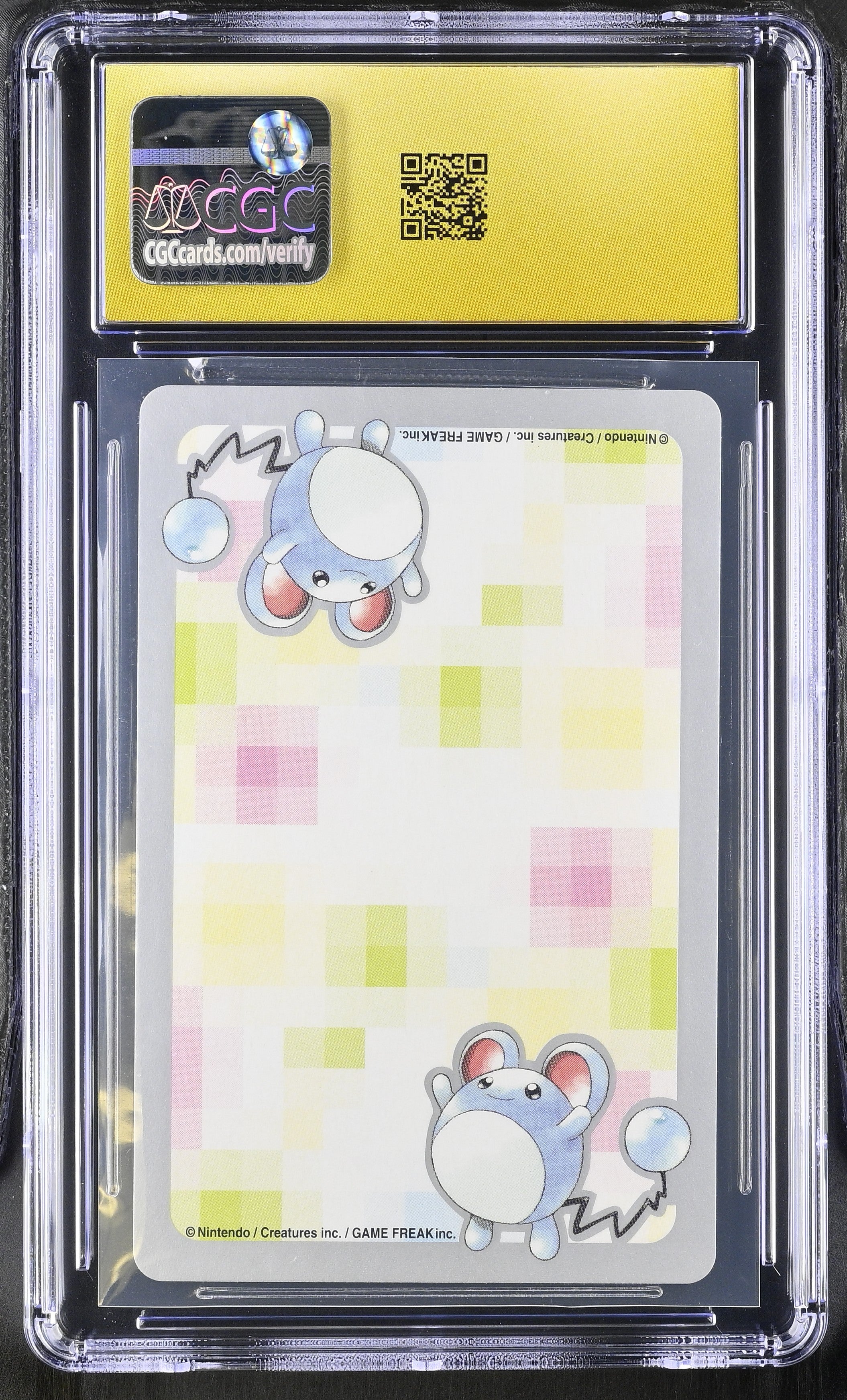 Smeargle 2 CGC 10 Pristine 2000 Silver Deck Part 2 Pokemon Poker Card Japanese