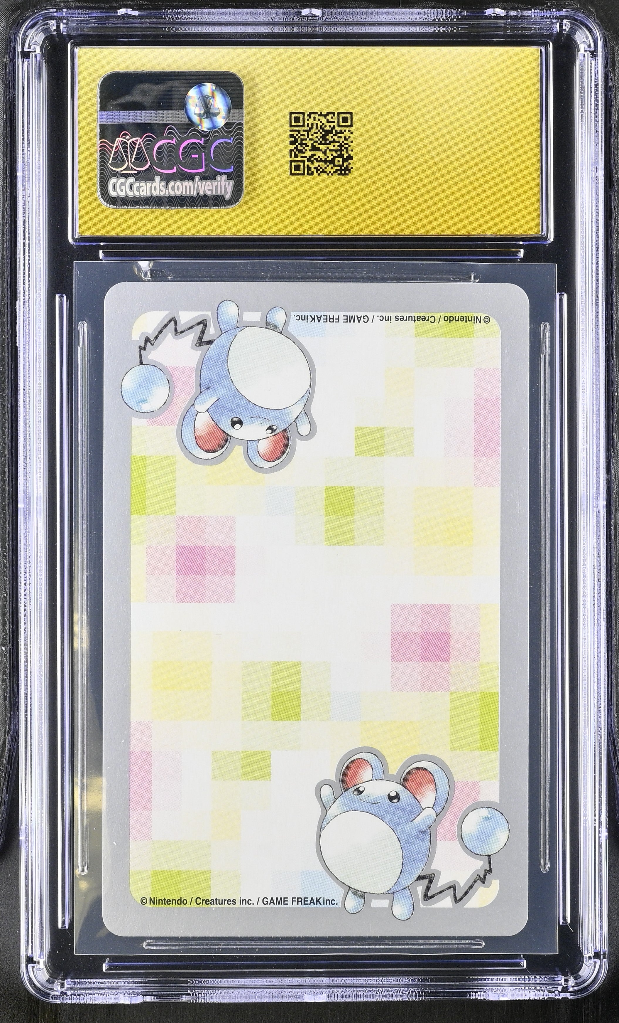 Togetic 7 CGC 10 Pristine 2000 Silver Deck Part 2 Pokemon Poker Card Japanese