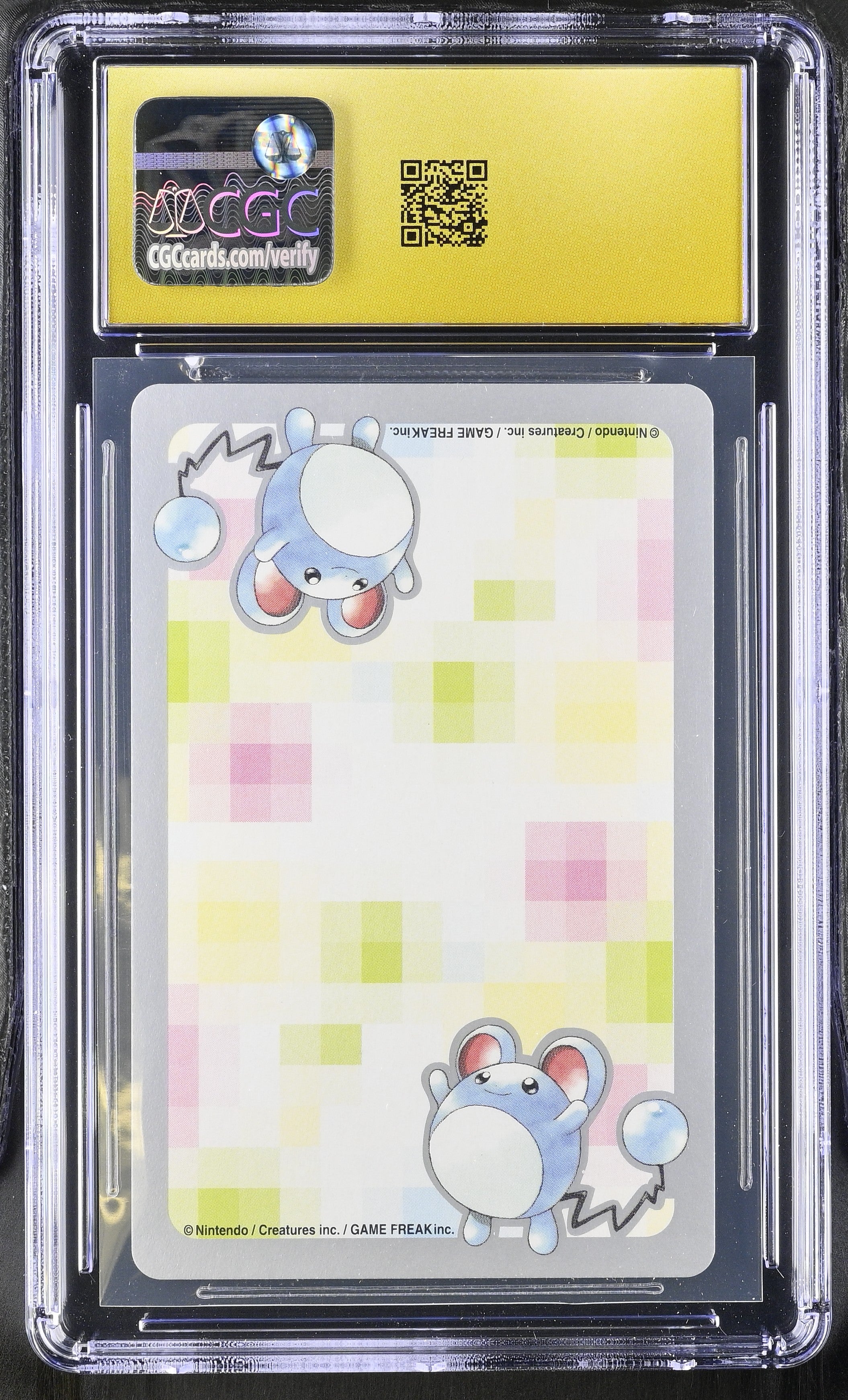 Elekid 4 CGC 10 Pristine 2000 Silver Deck Part 2 Pokemon Poker Card Japanese
