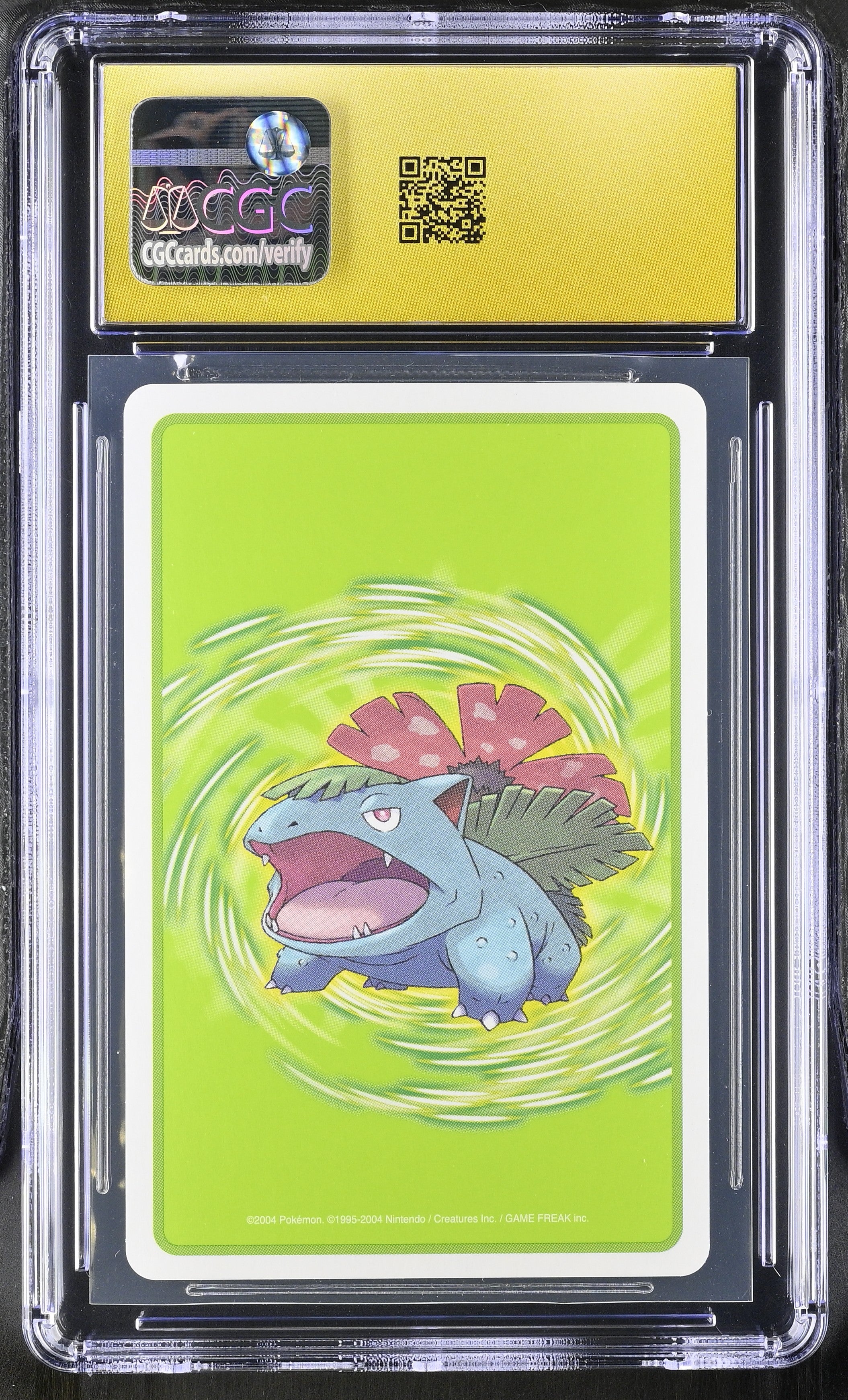 Rhyhorn 9§ CGC 10 Pristine 2004 Leafgreen Deck Pokemon Poker Cards Japanese