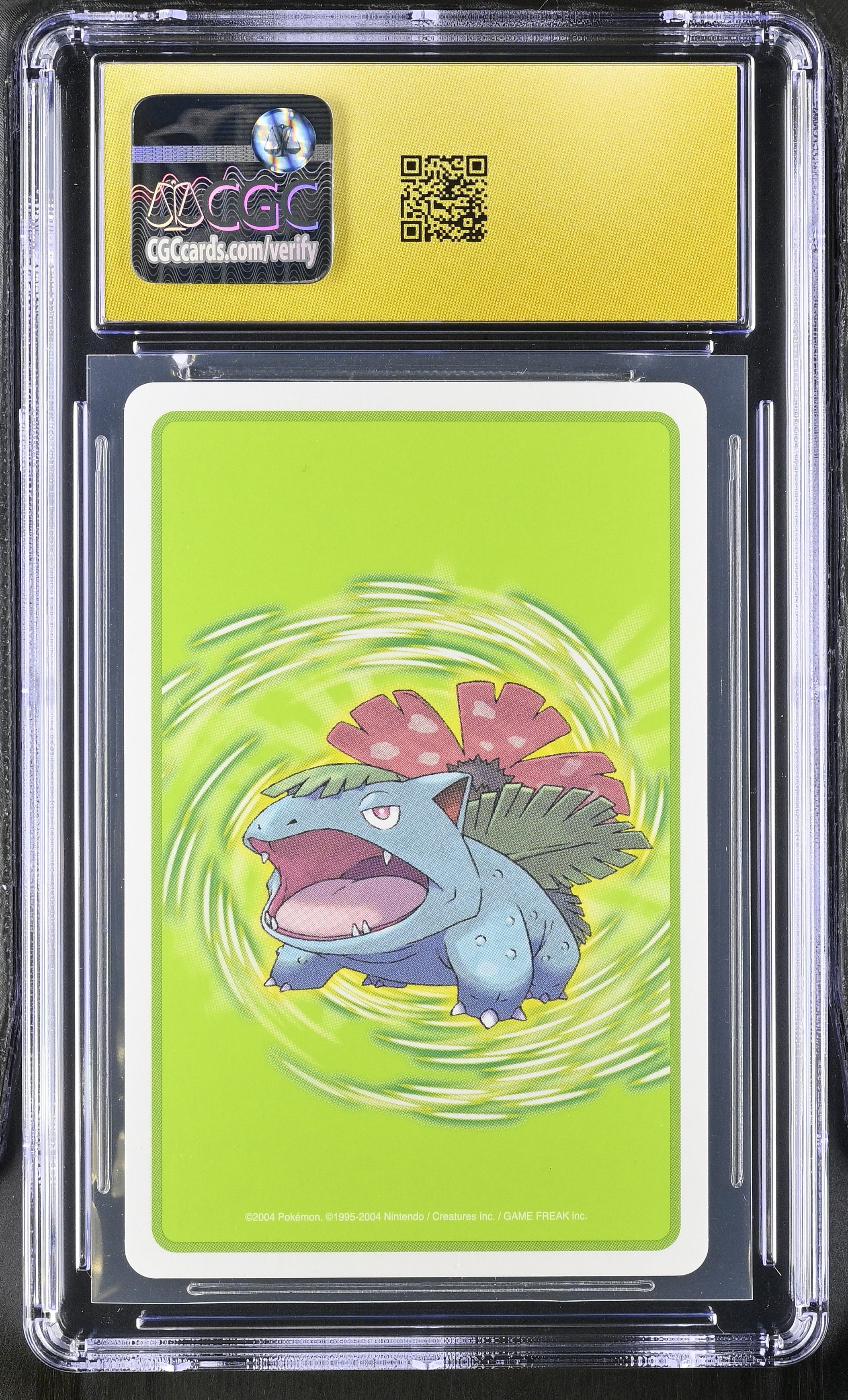 Vulpix 7 CGC 10 Pristine 2004 Leafgreen Deck Pokemon Poker Cards Japanese