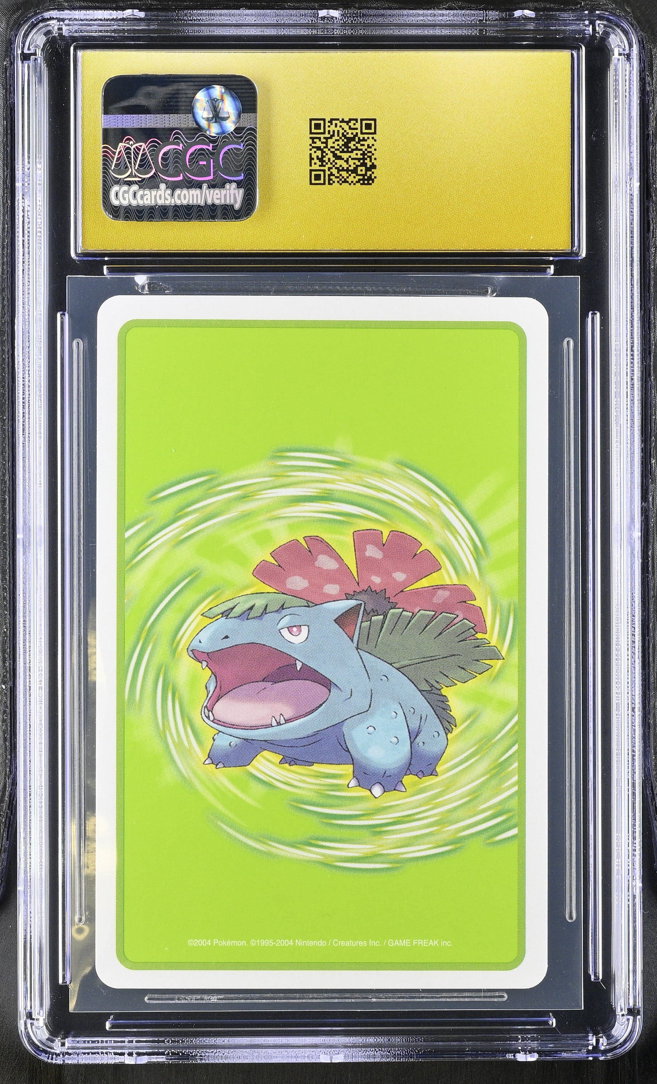Squirtle A CGC 10 Pristine 2004 Leafgreen Deck Pokemon Poker Cards Japanese
