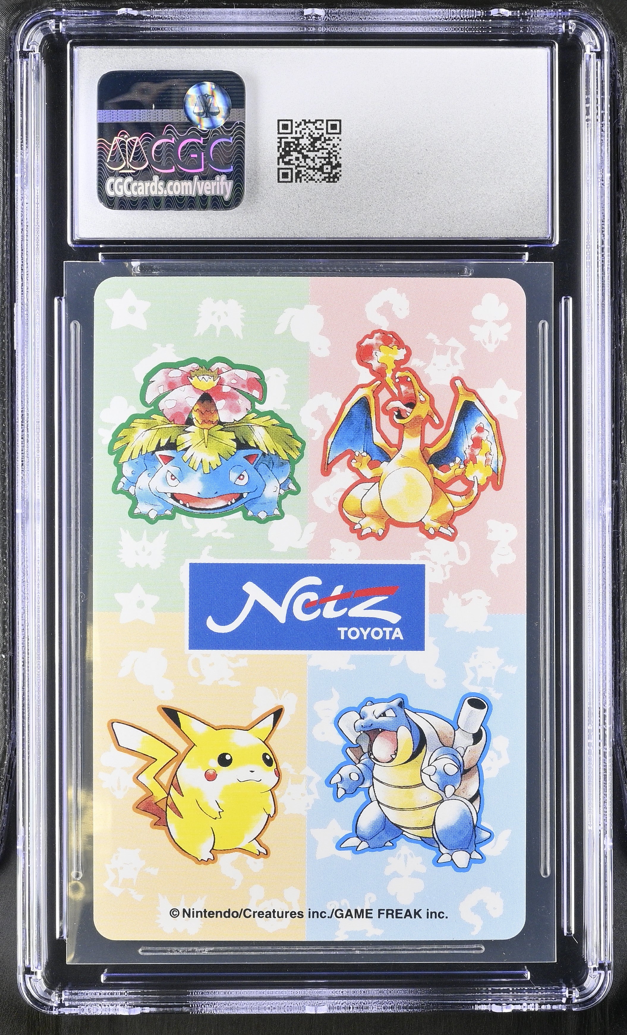 Gym Leader Misty Brock Erika JOKER CGC 9 1996 Toyota Netz Deck Pokemon Poker Card Japanese