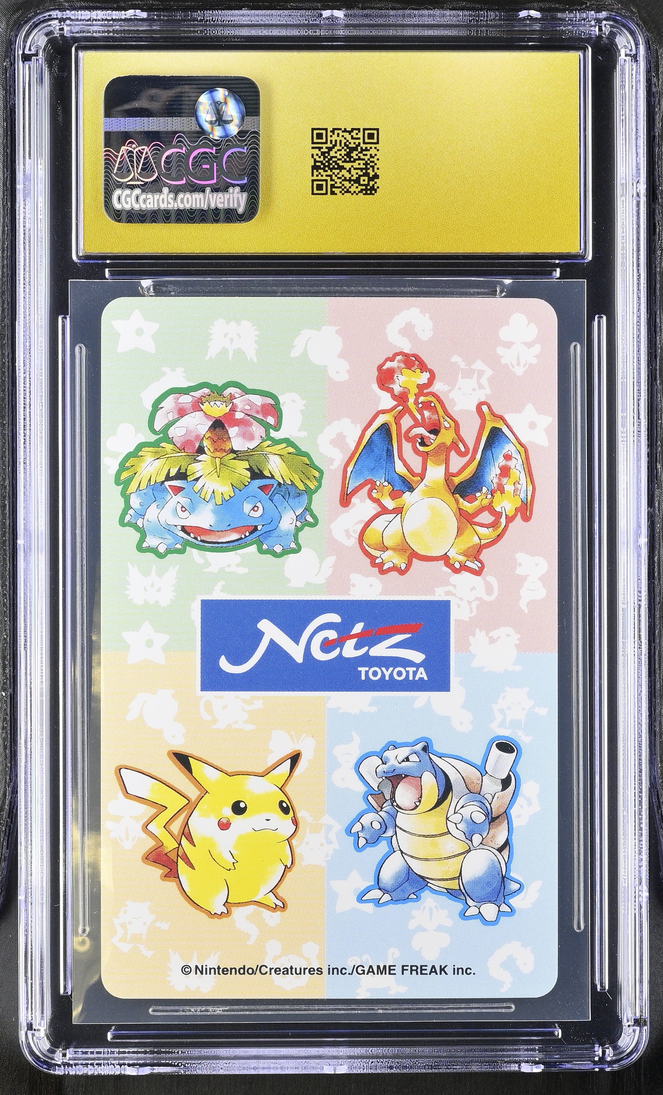 Omastar 6 CGC 10 Pristine 1996 Toyota Netz Deck Pokemon Playing Card Japanese