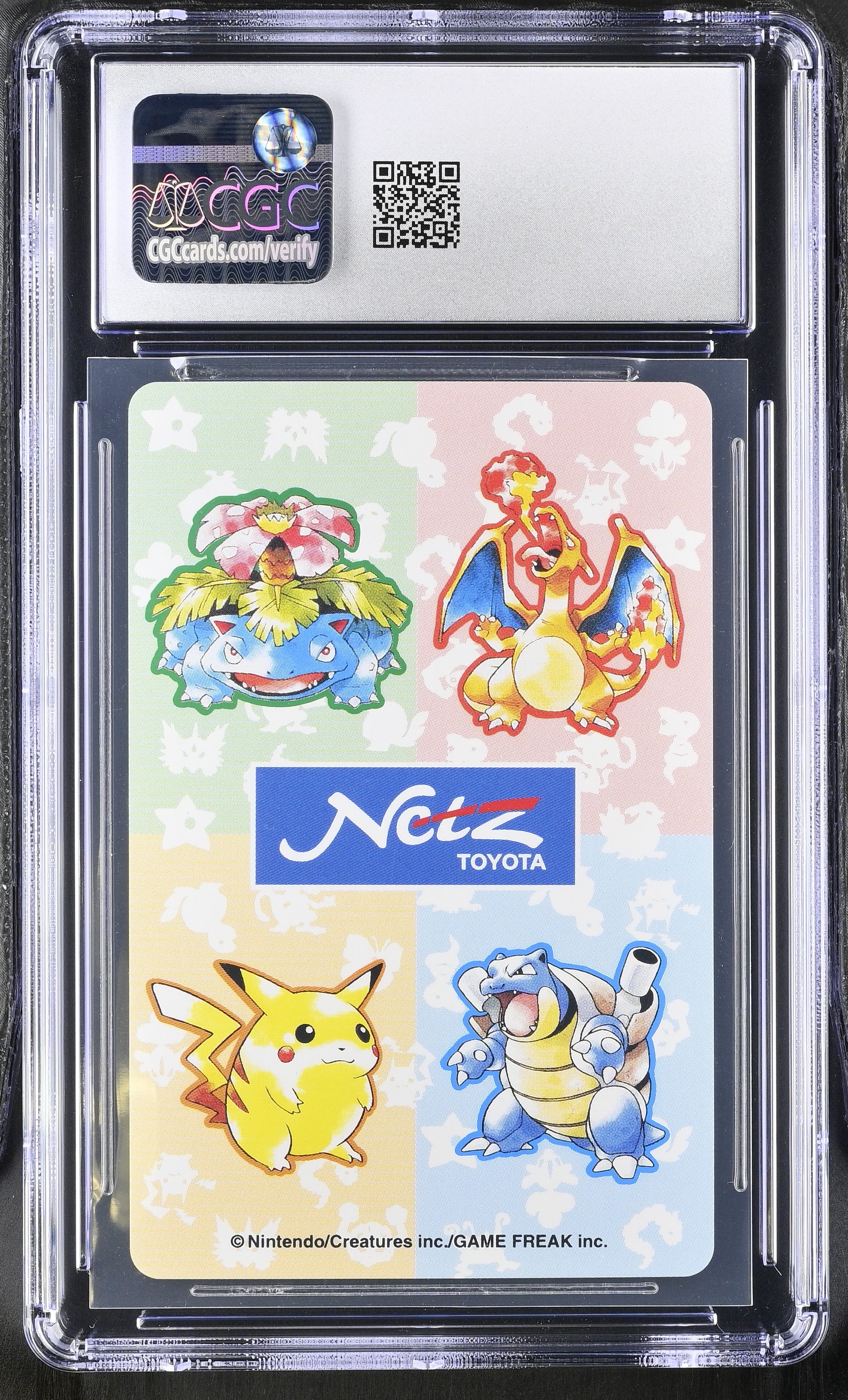 Magneton 5 CGC 9 Mint 1996 Toyota Netz Deck Pokemon Poker Card Japanese