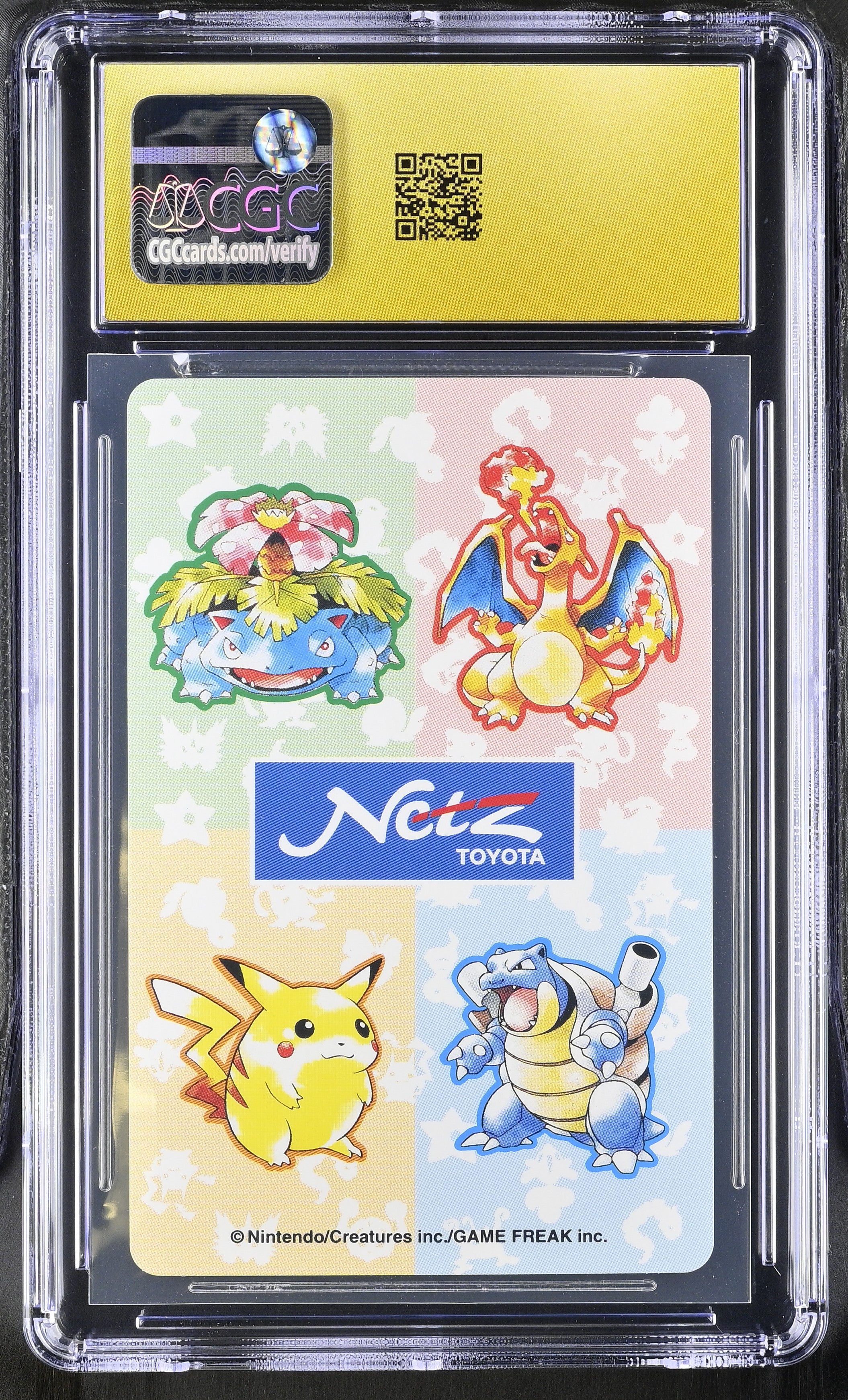 Dodrio 7 CGC 10 Pristine 1996 Toyota Netz Deck Pokemon Playing Card Japanese