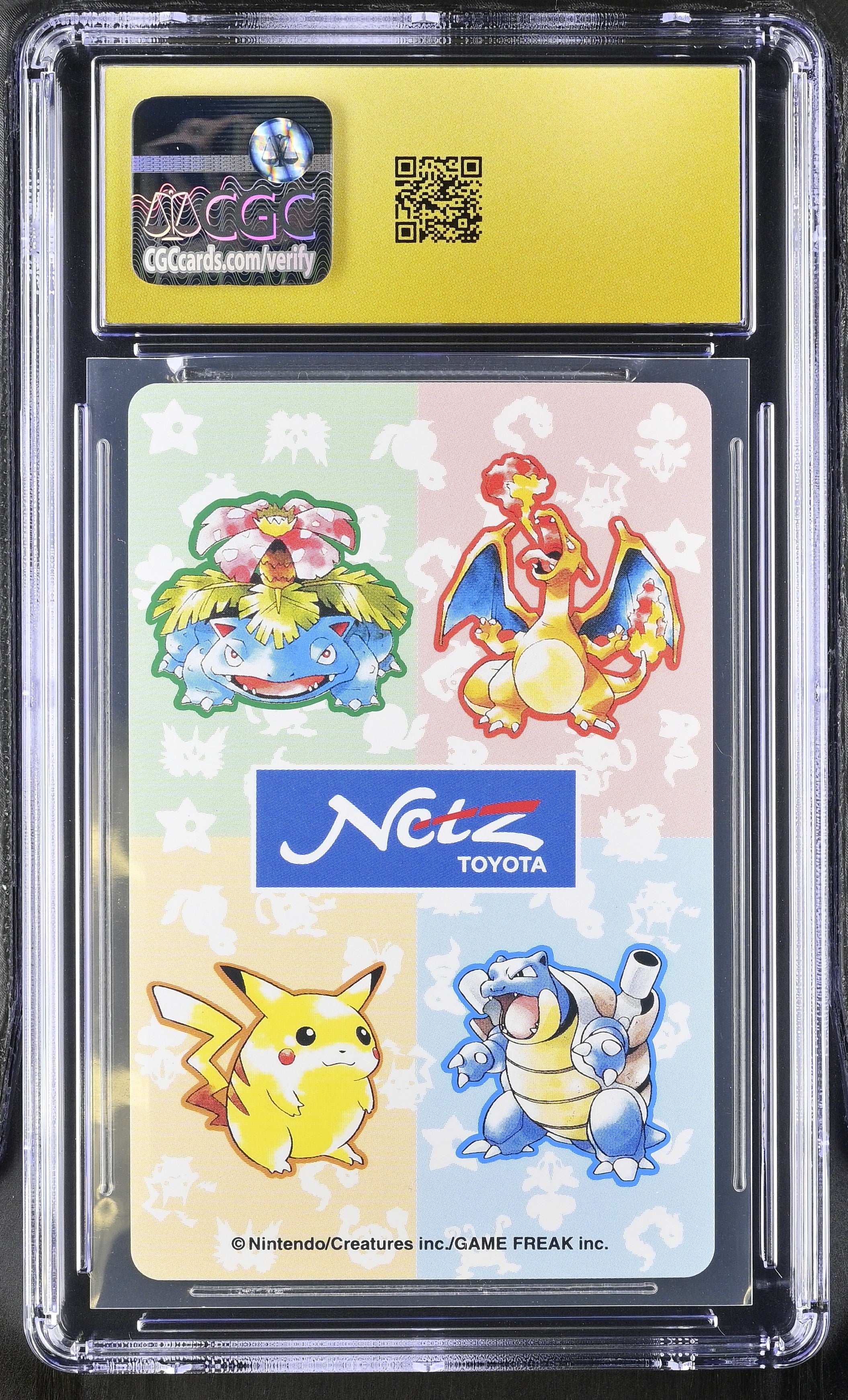 Bellsprout J CGC 10 Pristine 1996 Toyota Netz Deck Pokemon Playing Card Japanese