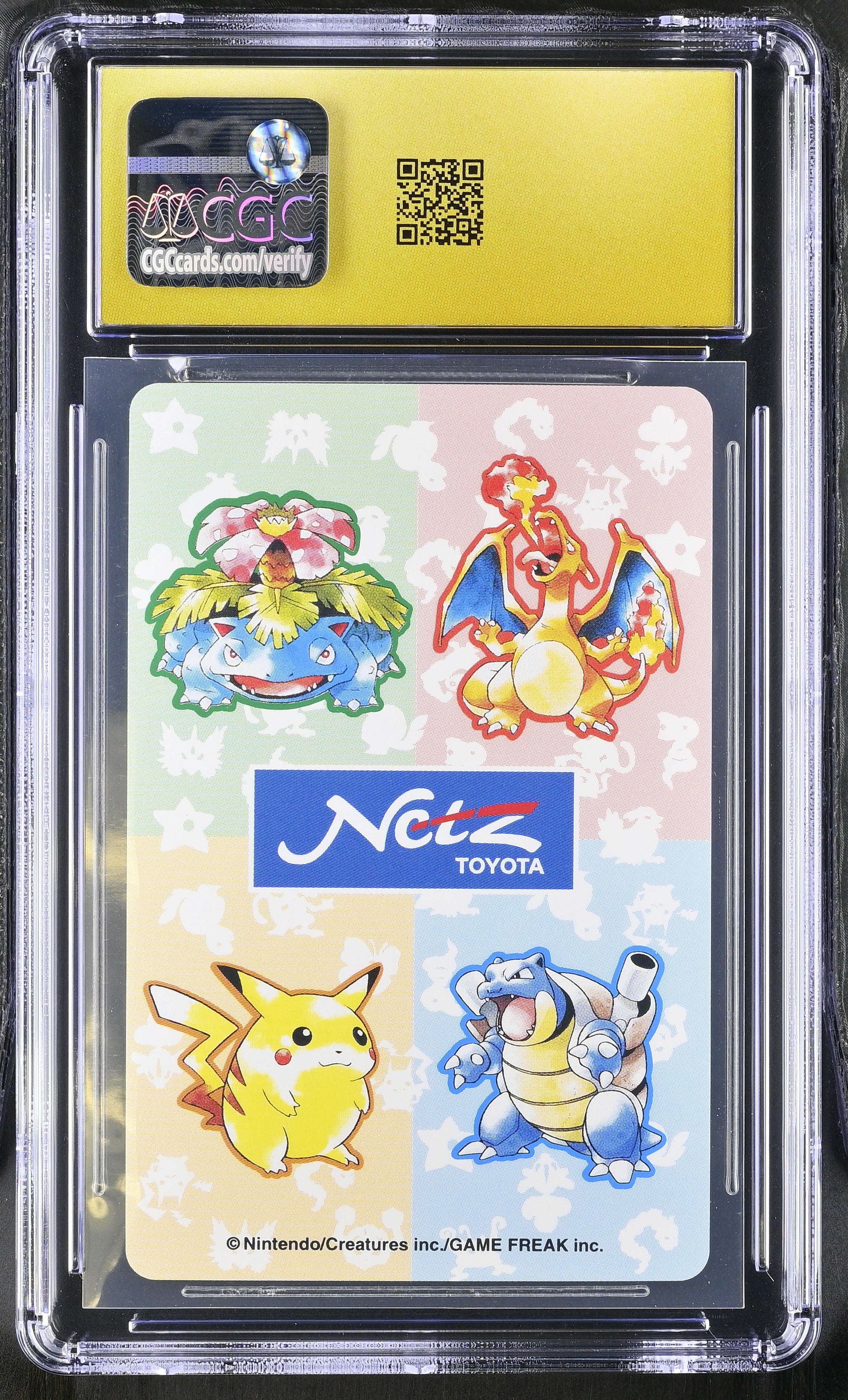 Victreebel K CGC 10 Pristine 1996 Toyota Netz Deck Pokemon Poker Card Japanese