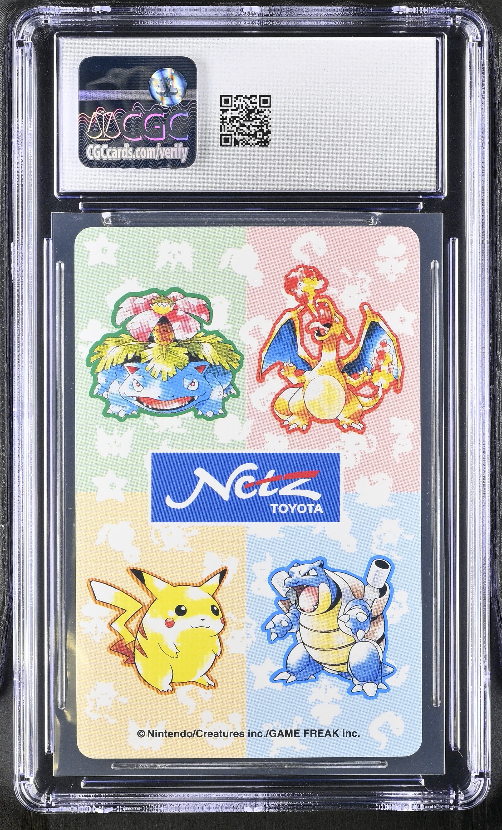 Koffing 7 CGC 10 Gem Mint 1996 Toyota Netz Deck Pokemon Poker Card Japanese