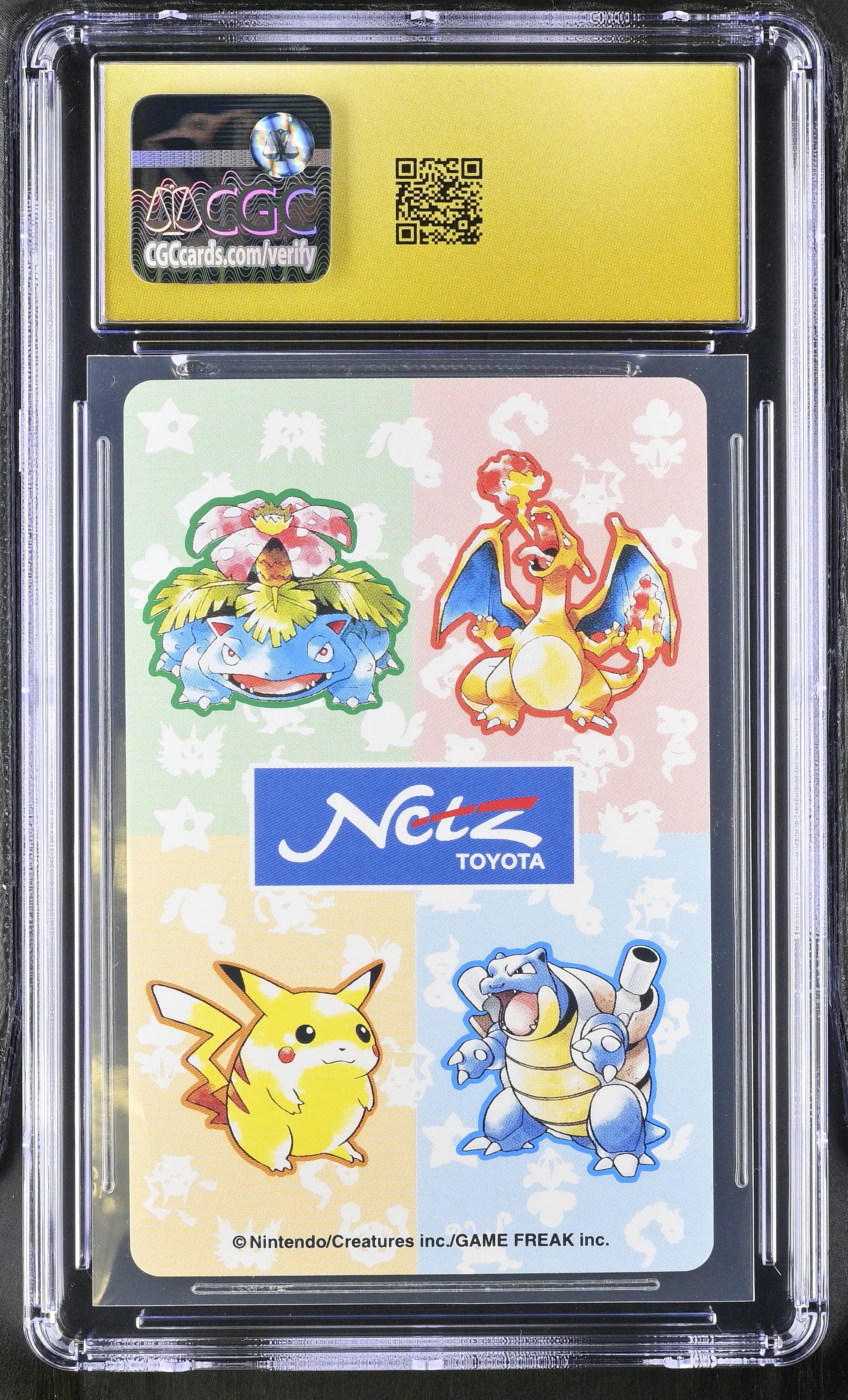 Dragonair 10 CGC 10 Pristine 1996 Toyota Netz Deck Pokemon Playing Card Japanese