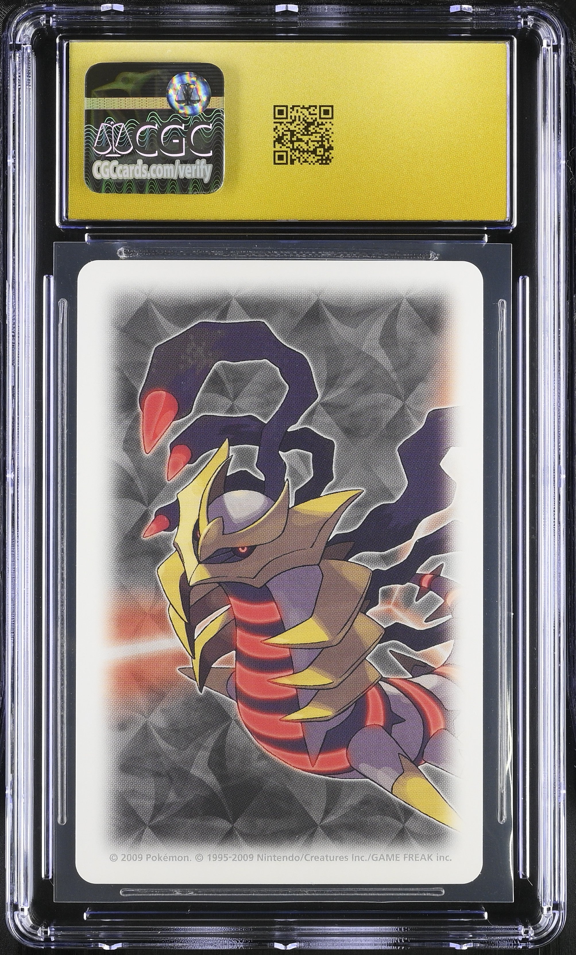 Rotom 6 CGC 10 Pristine 2009 Poker Platinum Deck Pokemon Playing Card Japanese
