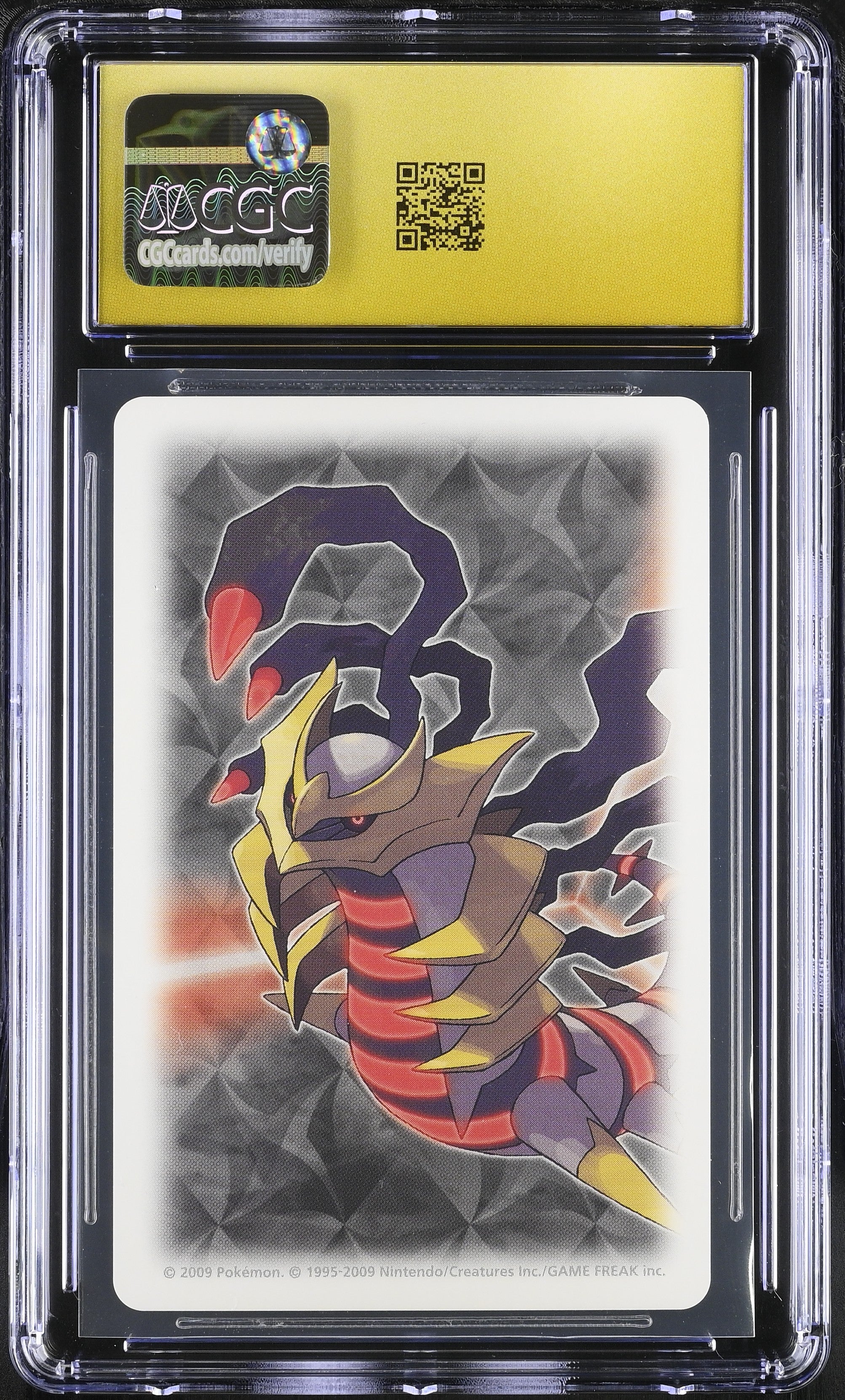 Rotom-wash 7 CGC 10 Pristine 2009 Poker Platinum Deck Pokemon Playing Card Japanese