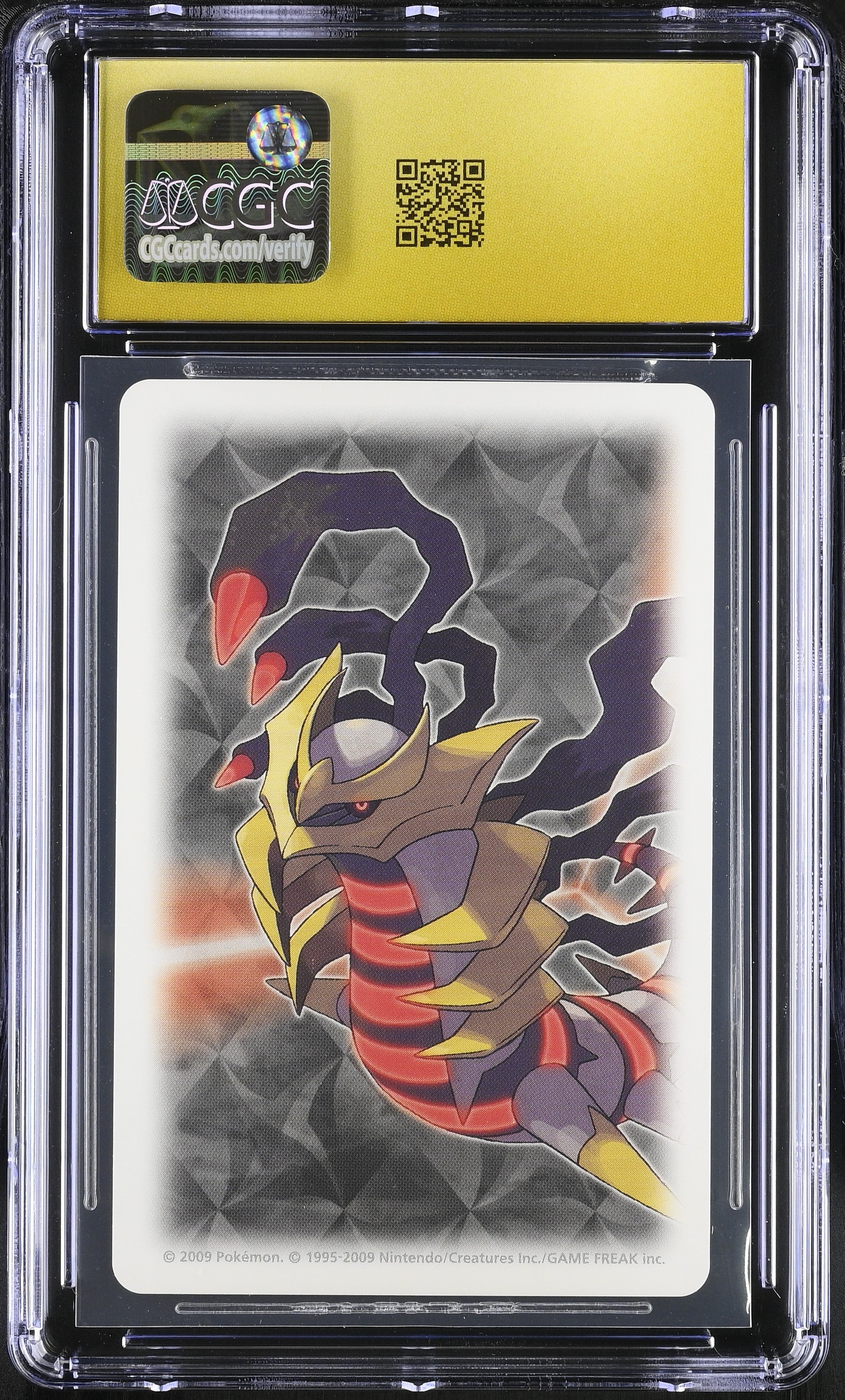 Dusknoir 9 CGC 10 Pristine 2009 Poker Platinum Deck Pokemon Playing Card Japanese