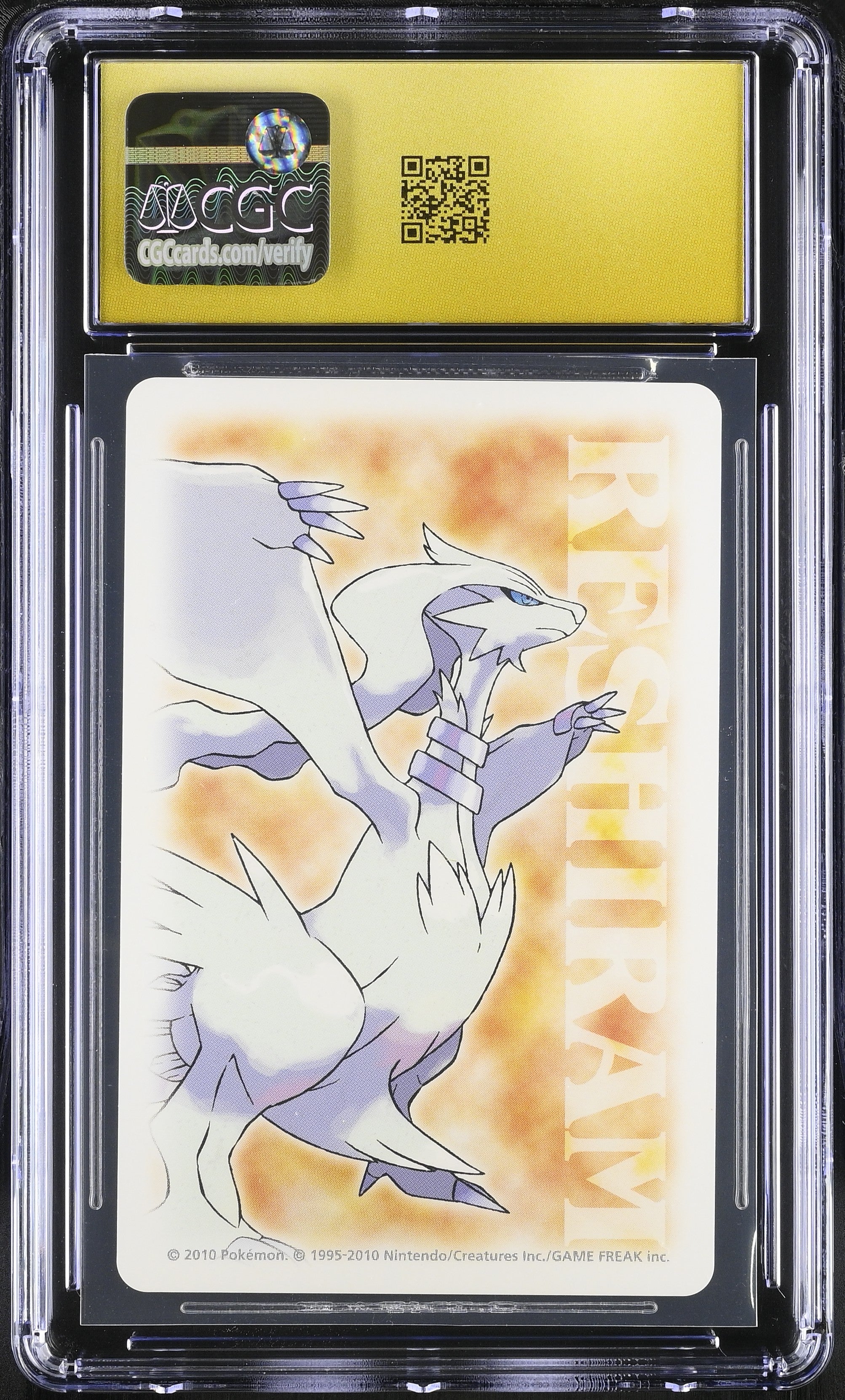 Sawsbuck 10 CGC 10 Pristine 2010 Poker Black Pokemon Playing Card Japanese