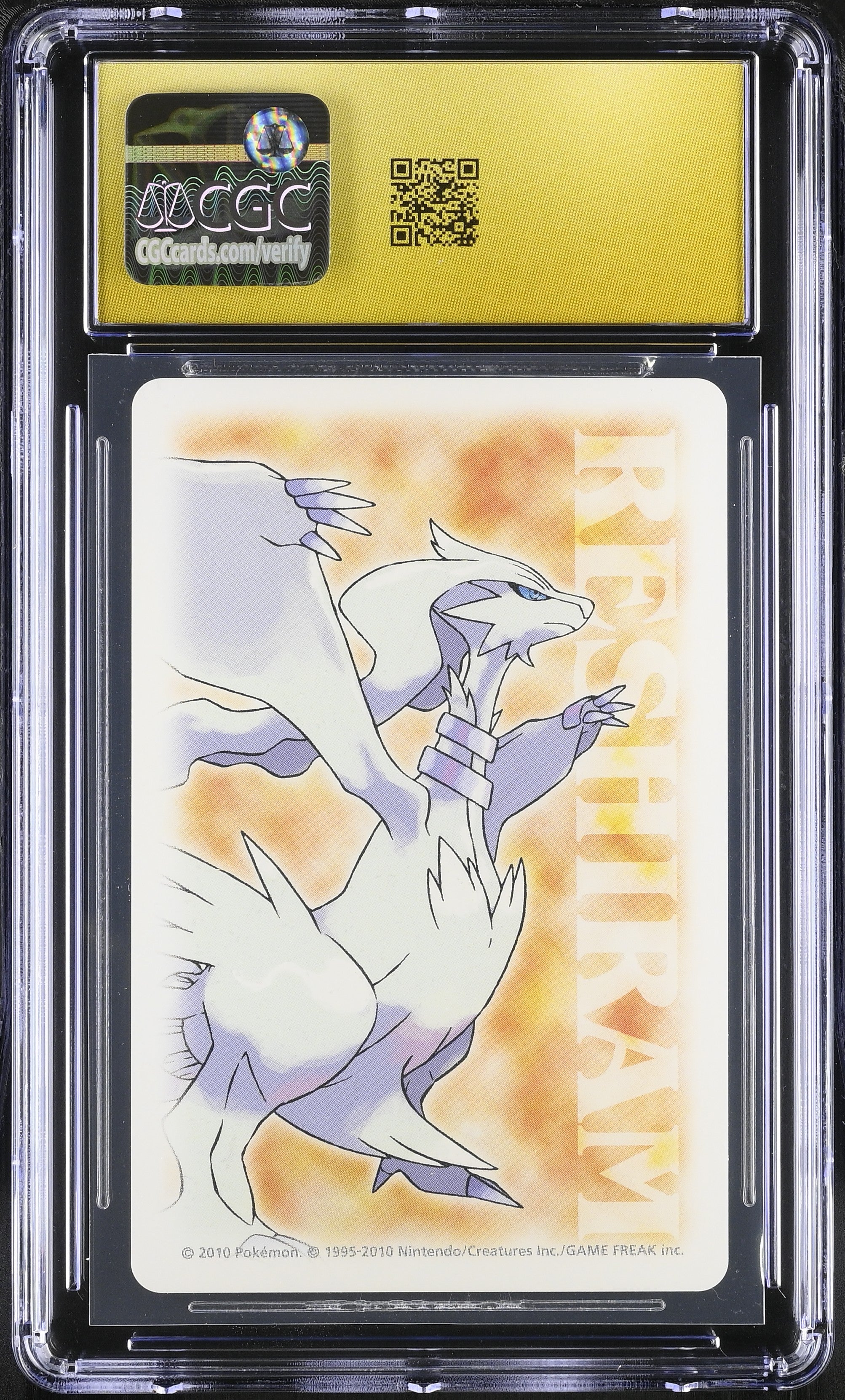 Bouffalant J CGC 10 Pristine 2010 Poker Black Pokemon Playing Card Japanese
