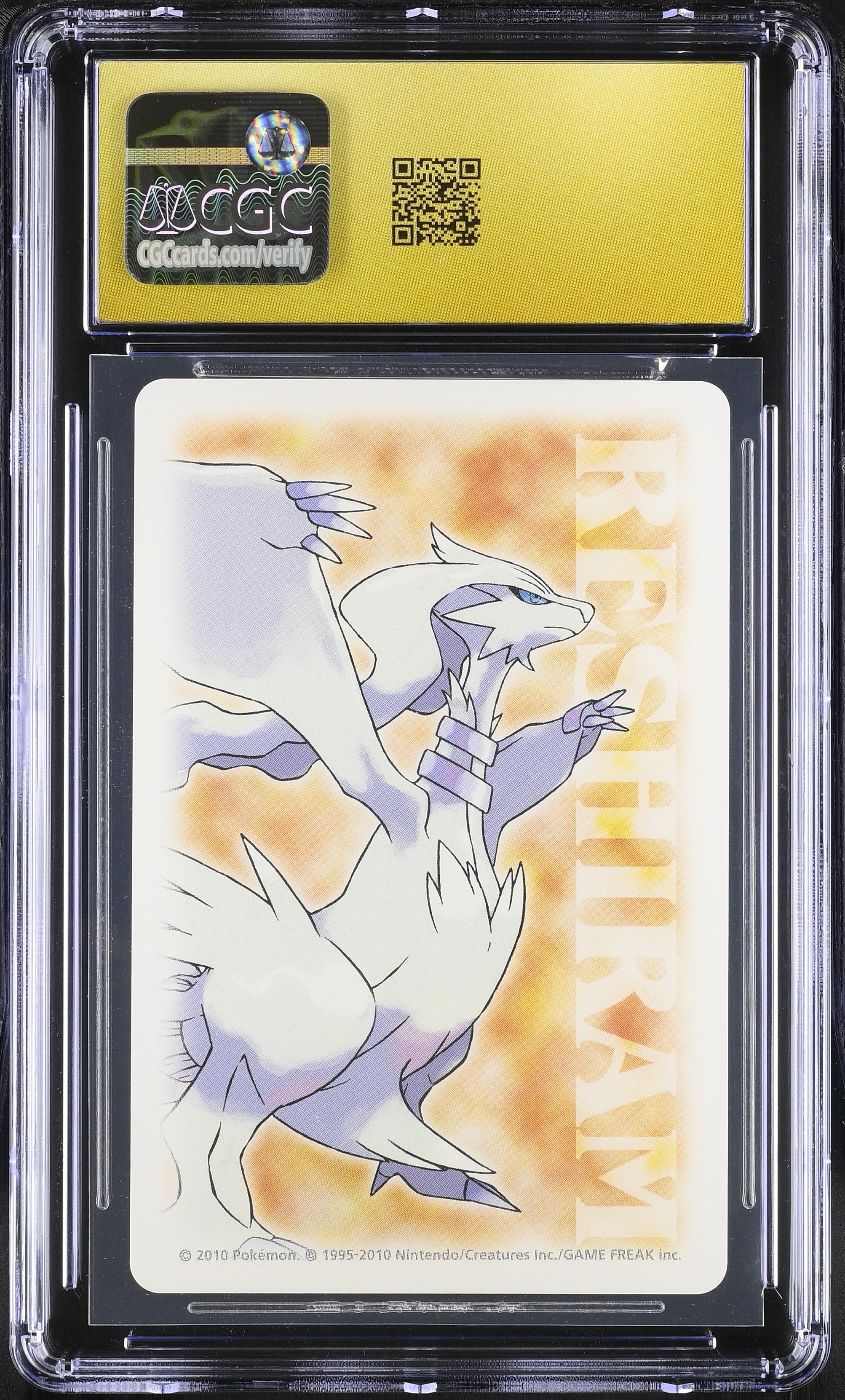 Simisage 8 CGC 10 Pristine 2010 Poker Black Pokemon Playing Card Japanese