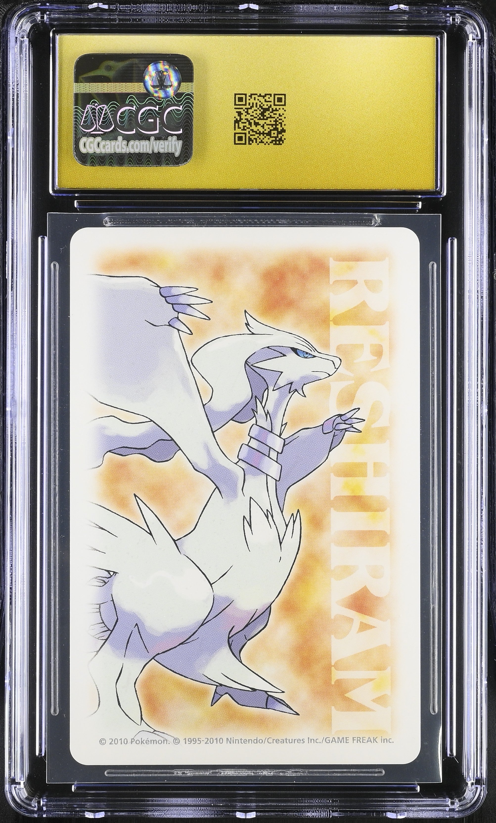 Servine 7 CGC 10 Pristine 2010 Poker Black Pokemon Playing Card Japanese