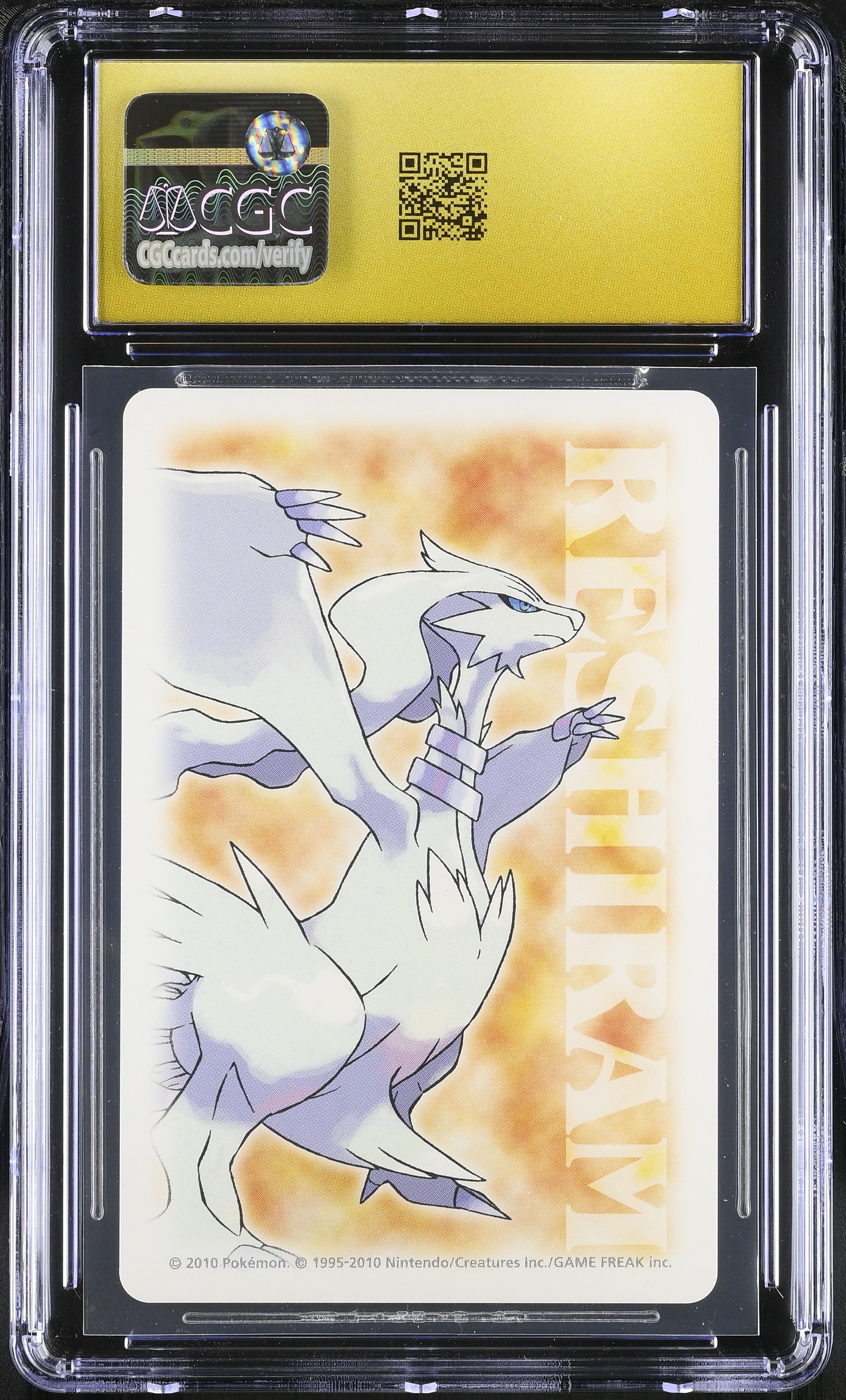 Snivy A CGC 10 Pristine 2010 Poker Black Pokemon Playing Card Japanese