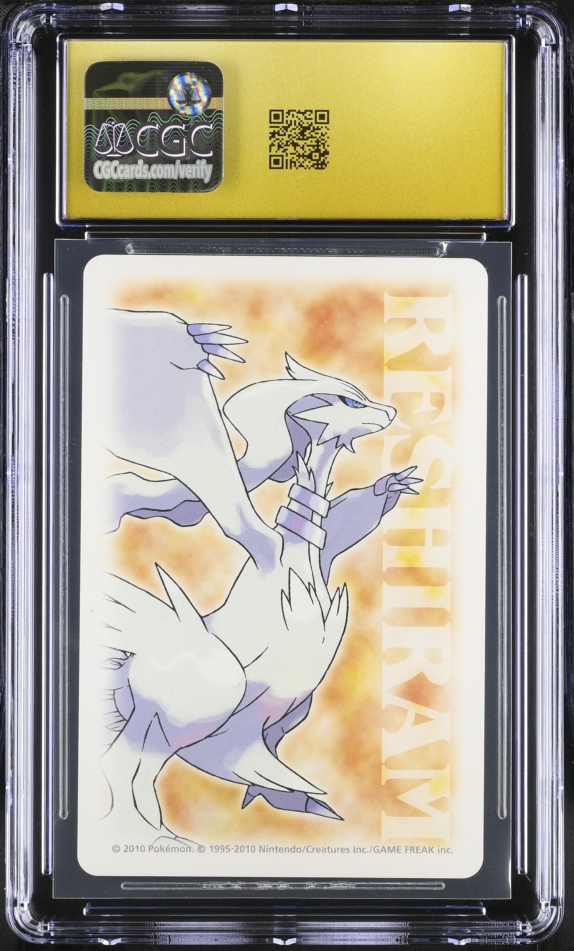 Gothitelle Q CGC 10 Pristine 2010 Poker Black Pokemon Playing Card Japanese