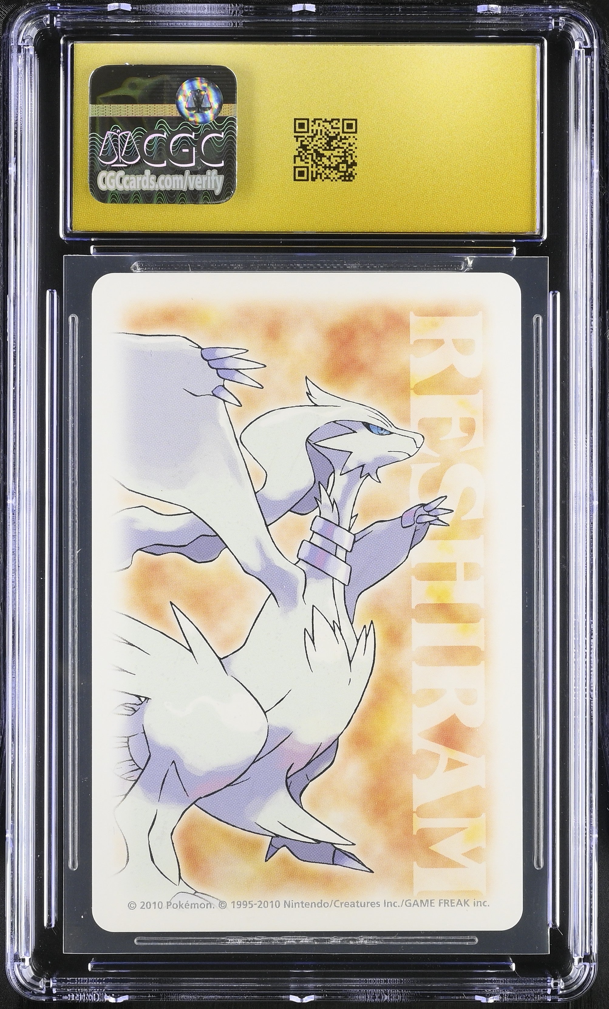Sawsbuck 10 CGC 10 Pristine 2010 Poker Black Pokemon Playing Card Japanese