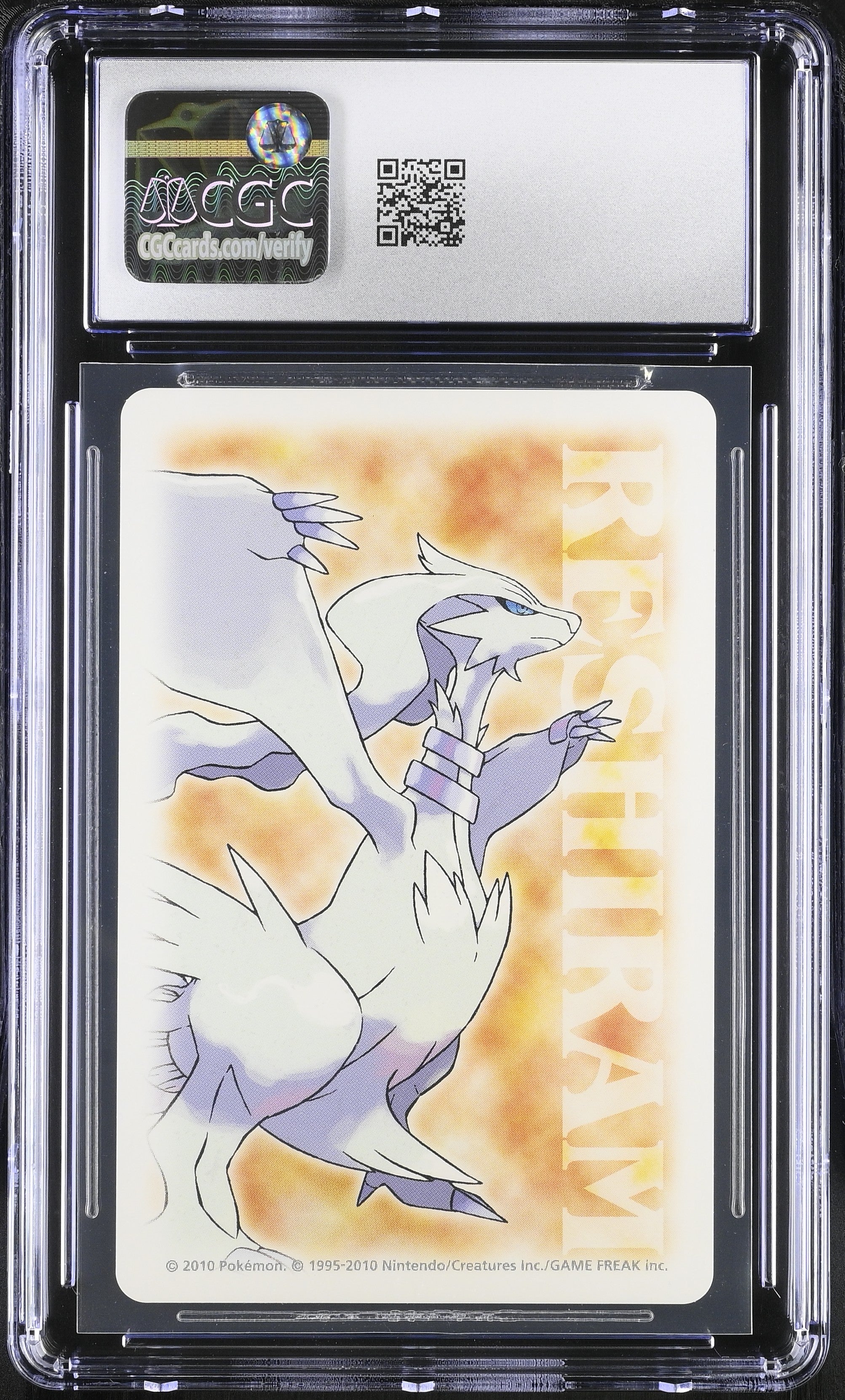 Whimsicott Q CGC 10 Gem Mint 2010 Poker Black Pokemon Playing Card Japanese